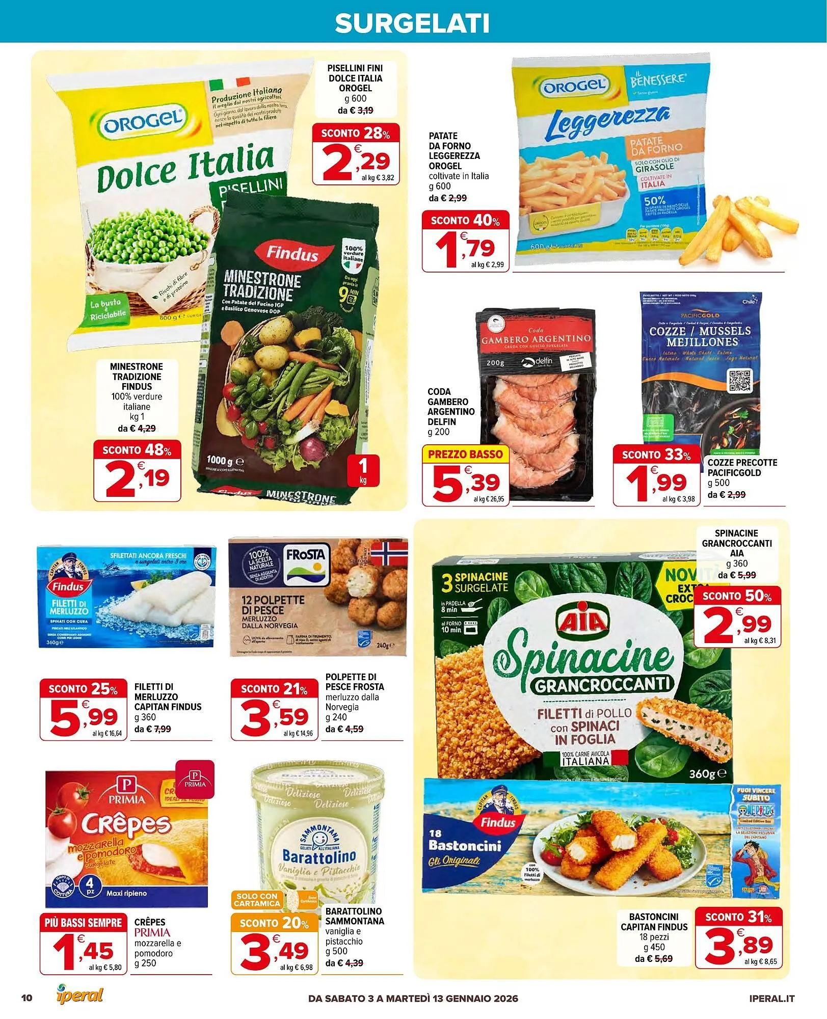 Volantino Iperal da 3 gennaio a 13 gennaio di 2026 - Pagina del volantino 10