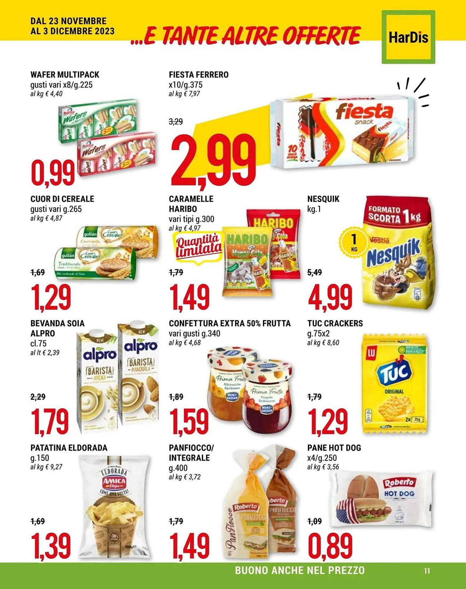 Volantino Hardis da 23 novembre a 3 dicembre di 2023 - Pagina del volantino 11