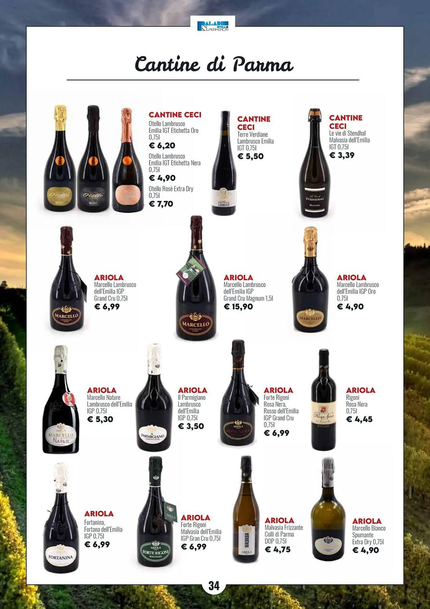 Volantino Paladini Otello Supermercato da 1 dicembre a 31 dicembre di 2025 - Pagina del volantino 34