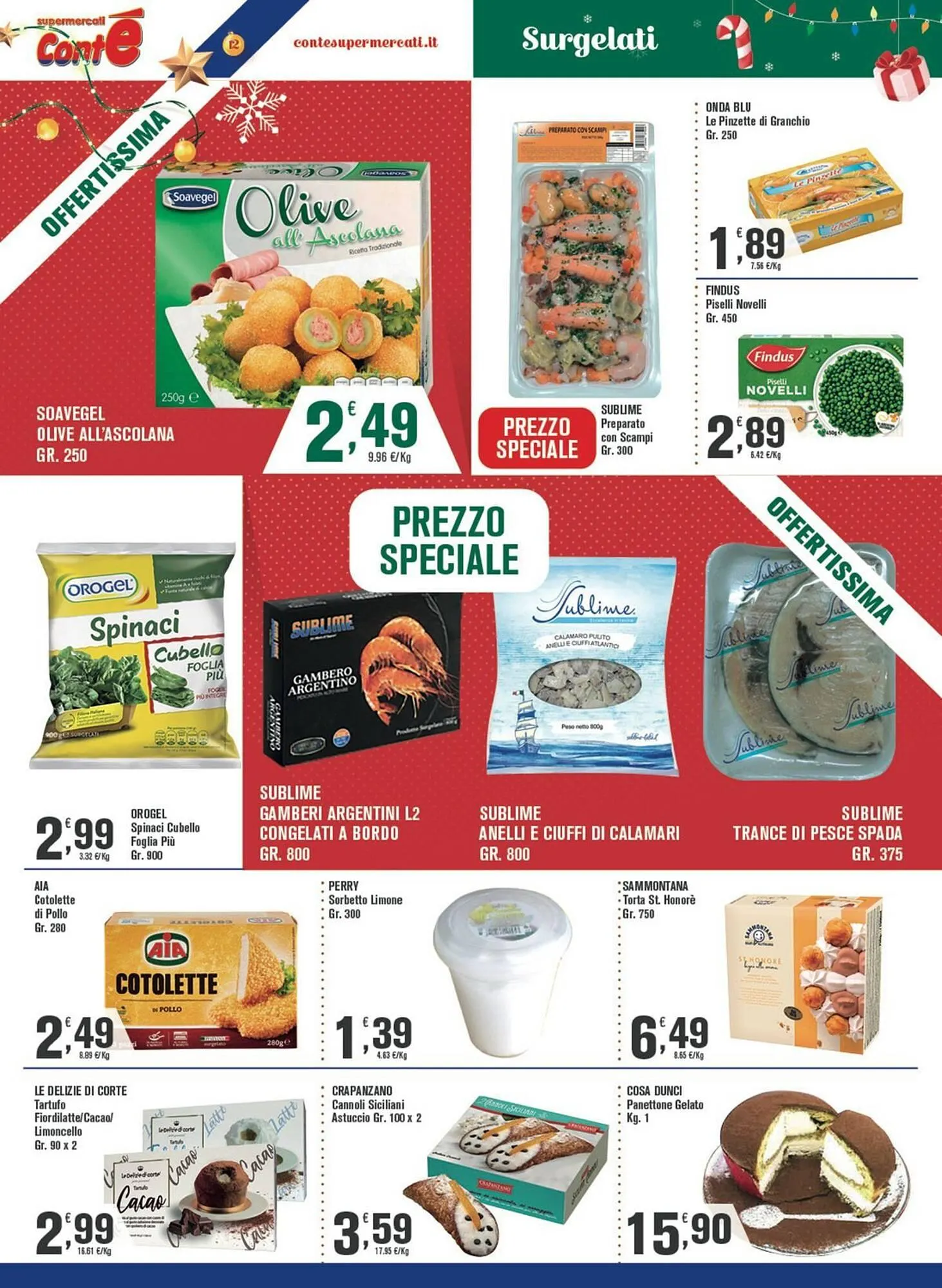 Volantino Conté Supermercati da 15 dicembre a 31 dicembre di 2025 - Pagina del volantino 12