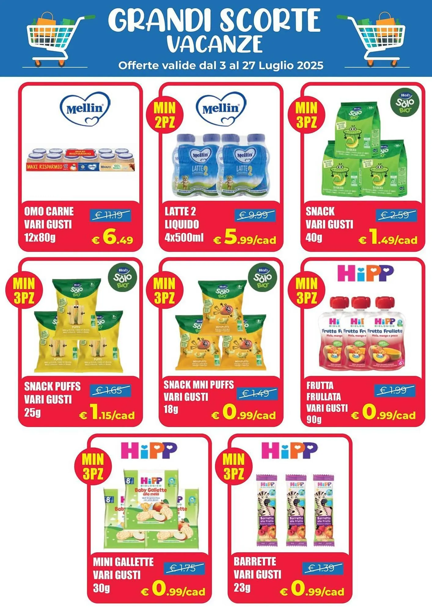 Volantino Ideal Bimbo da 3 luglio a 27 luglio di 2025 - Pagina del volantino 3