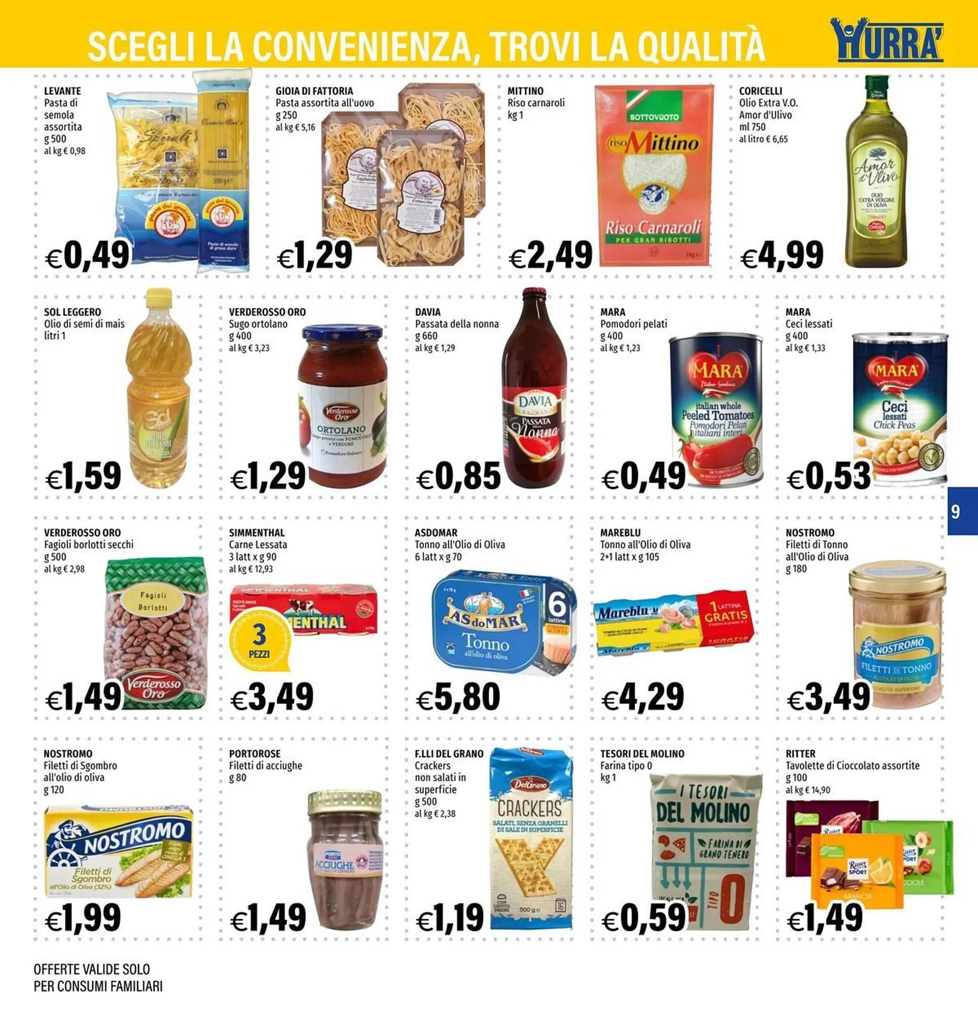 Volantino Hurrà da 29 maggio a 11 giugno di 2025 - Pagina del volantino 9