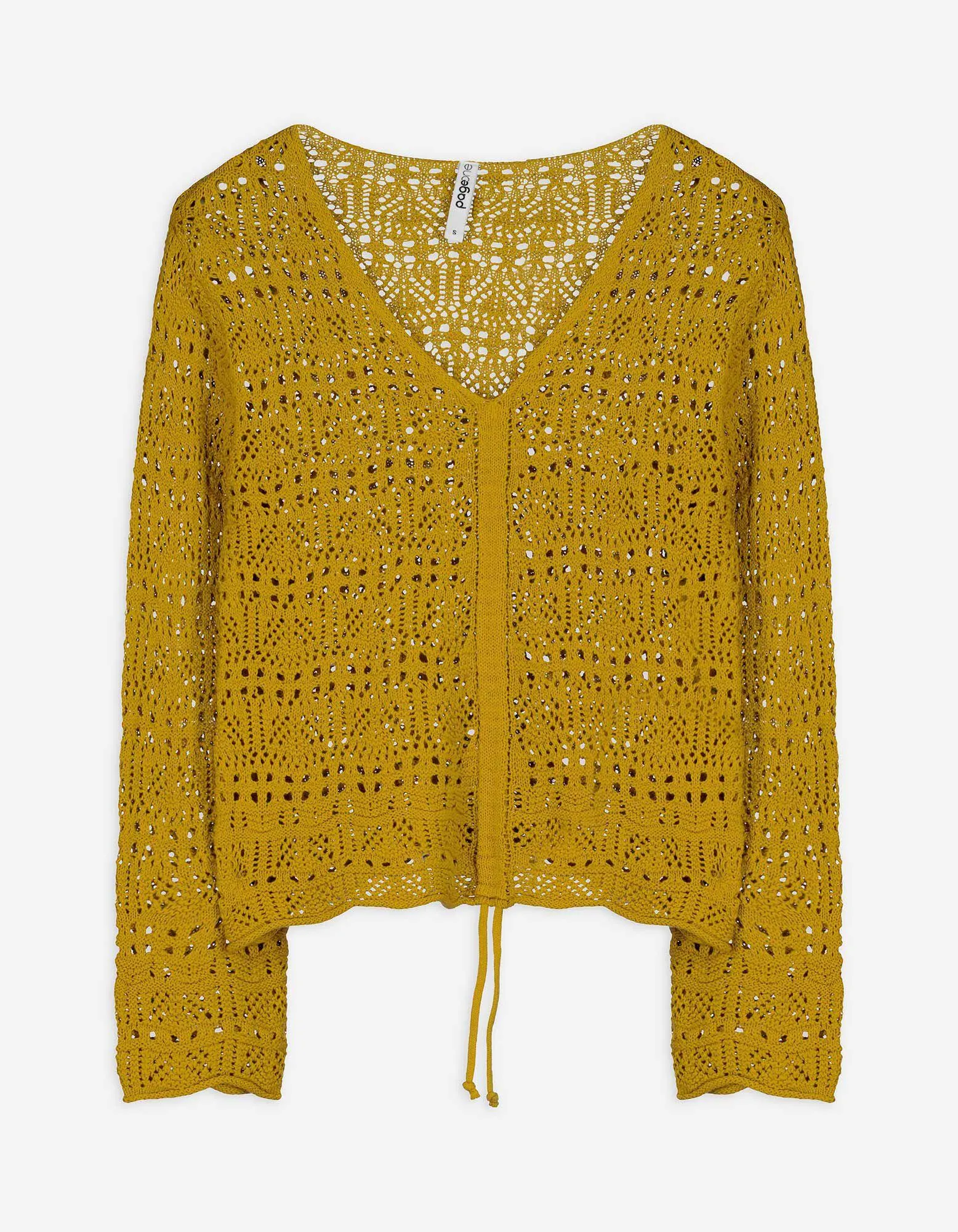 Pullover - Allacciatura - verde