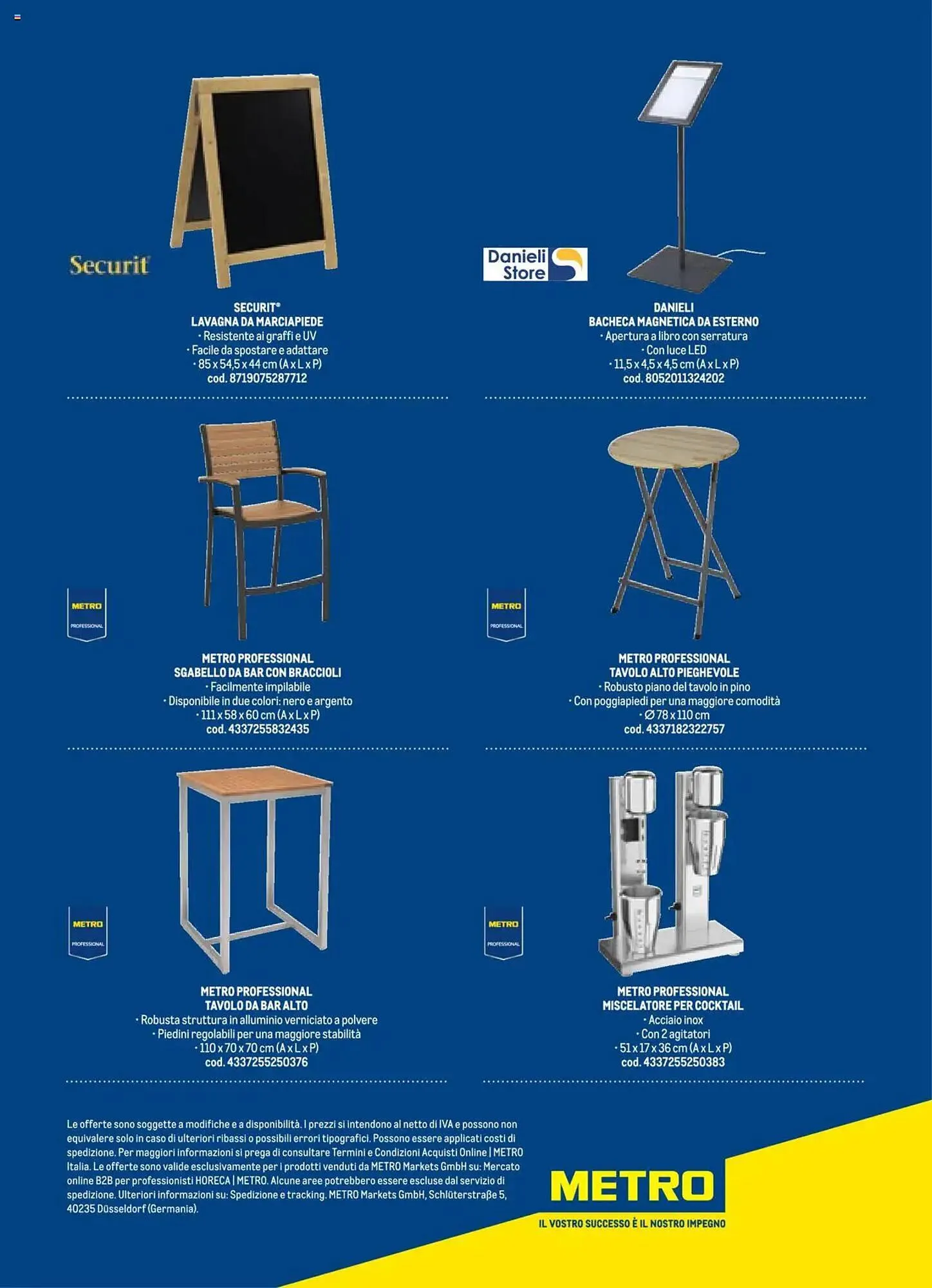 Volantino Metro da 17 ottobre a 17 ottobre di 2026 - Pagina del volantino 109