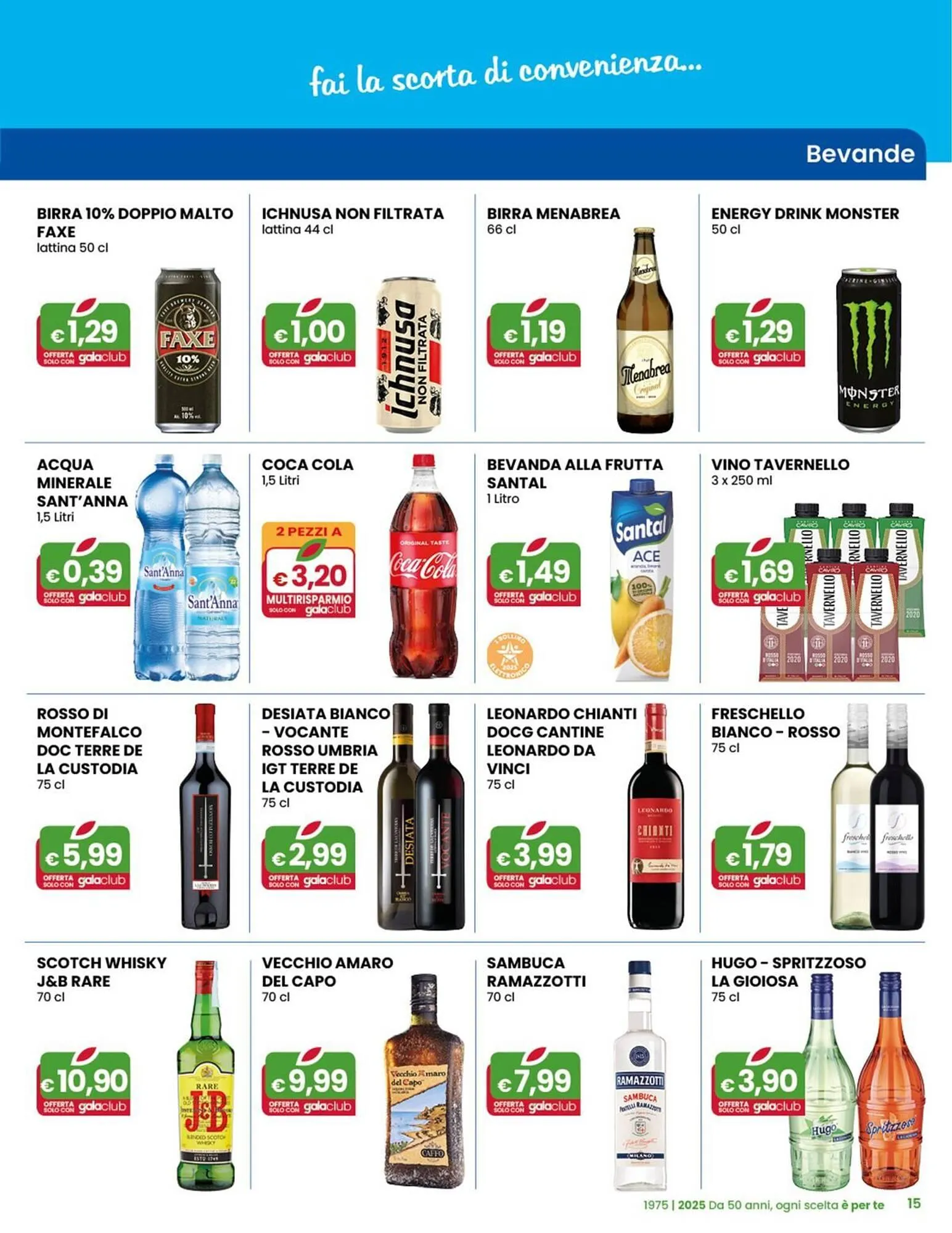 Volantino Gala Supermercati da 24 settembre a 7 ottobre di 2025 - Pagina del volantino 15