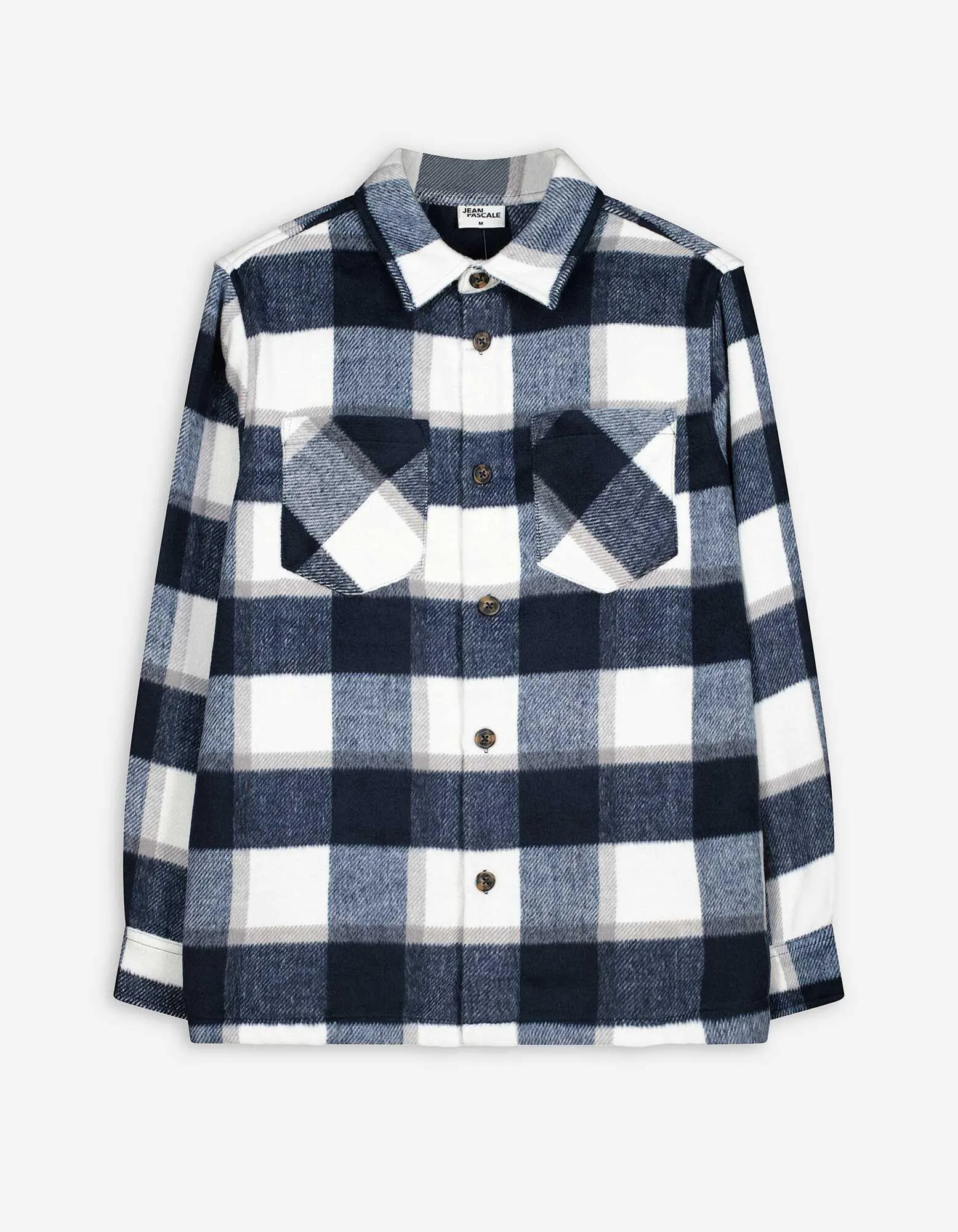 Camicia - Motivo a quadri - bianco