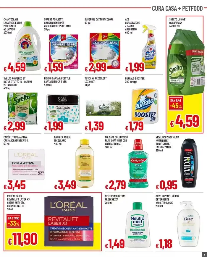 SOTTOCOSTO da 28 marzo a 5 aprile di 2025 - Pagina del volantino 21