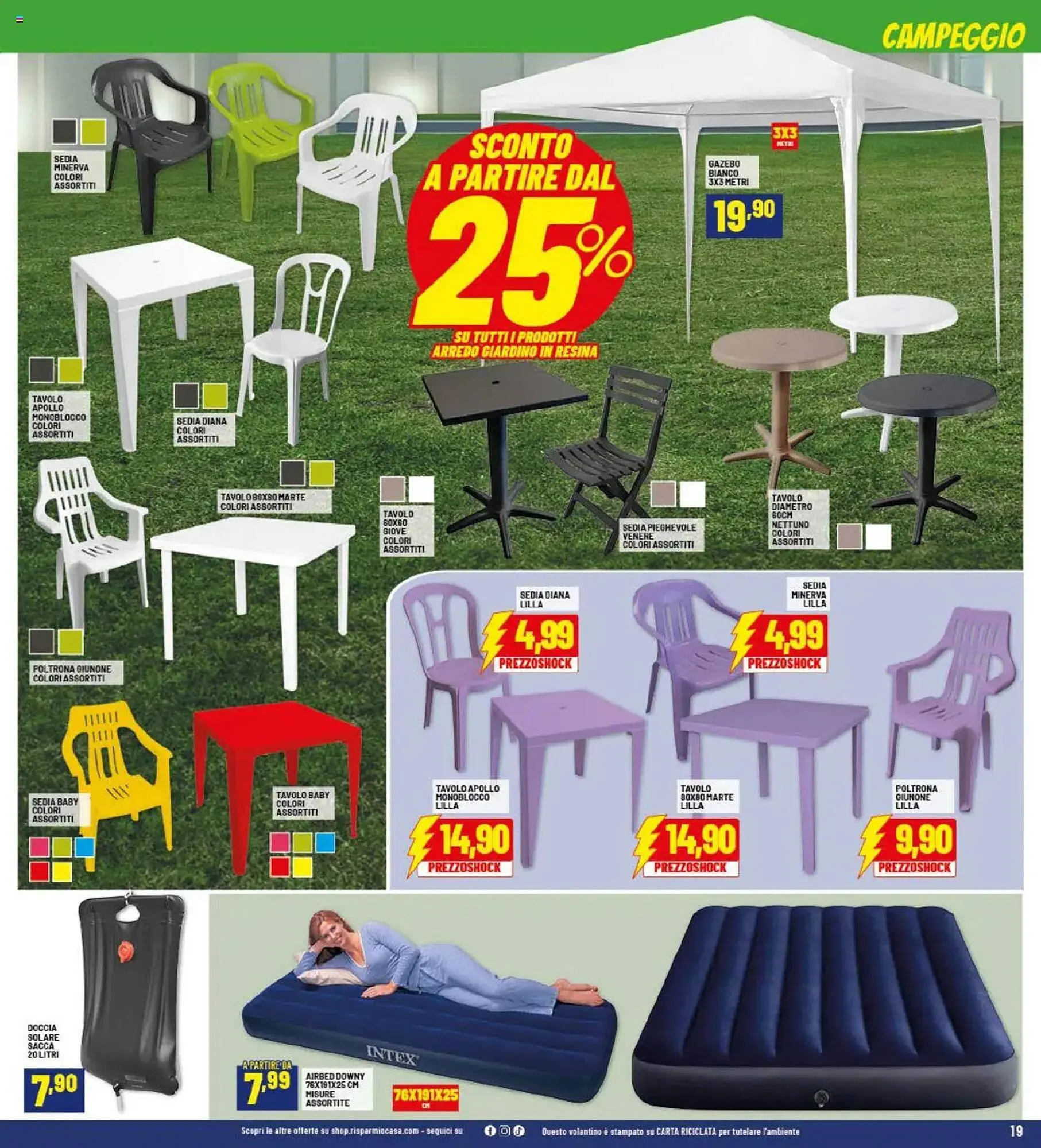 Volantino Risparmio Casa da 24 luglio a 10 agosto di 2025 - Pagina del volantino 19