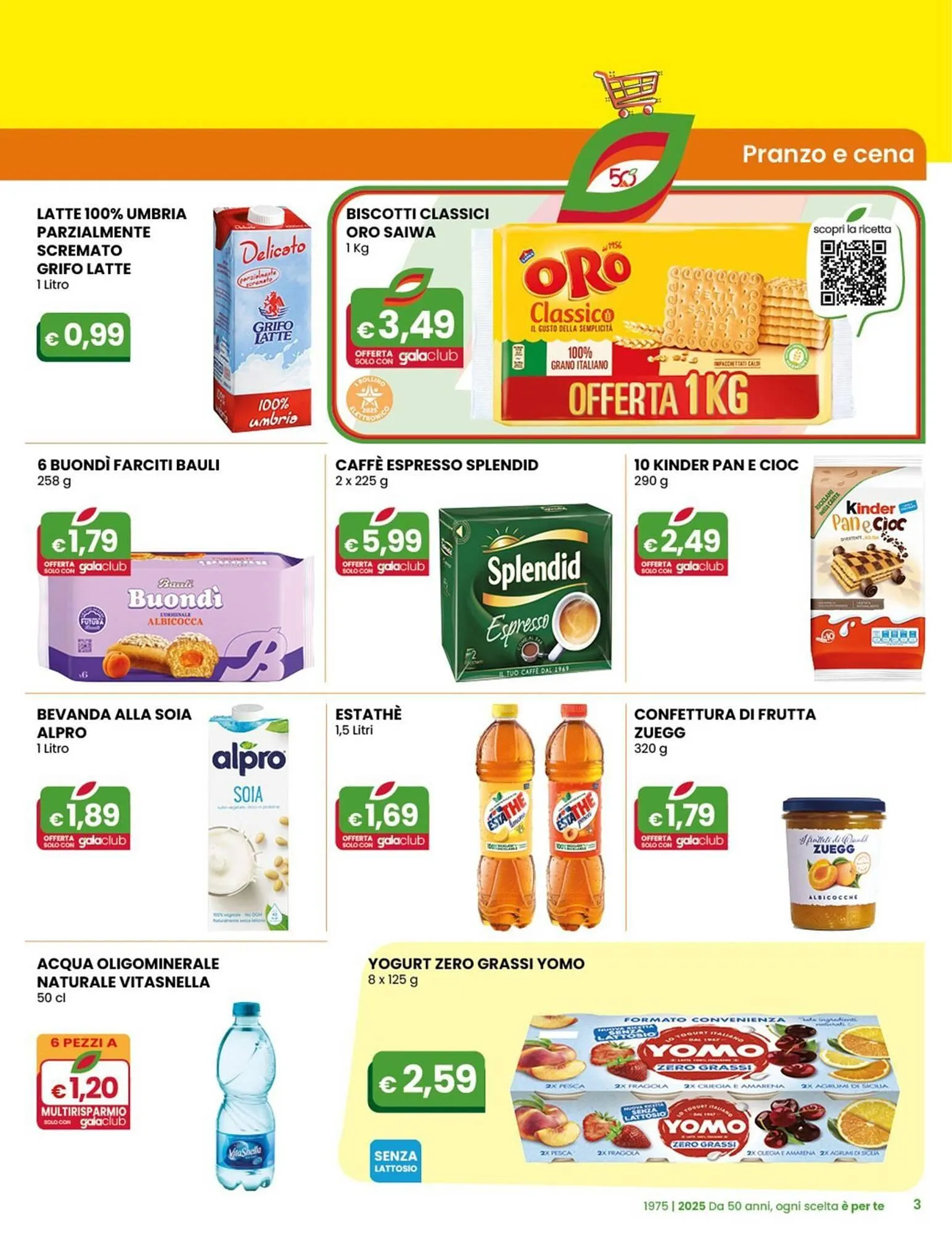 Volantino Gala Supermercati da 24 settembre a 7 ottobre di 2025 - Pagina del volantino 3