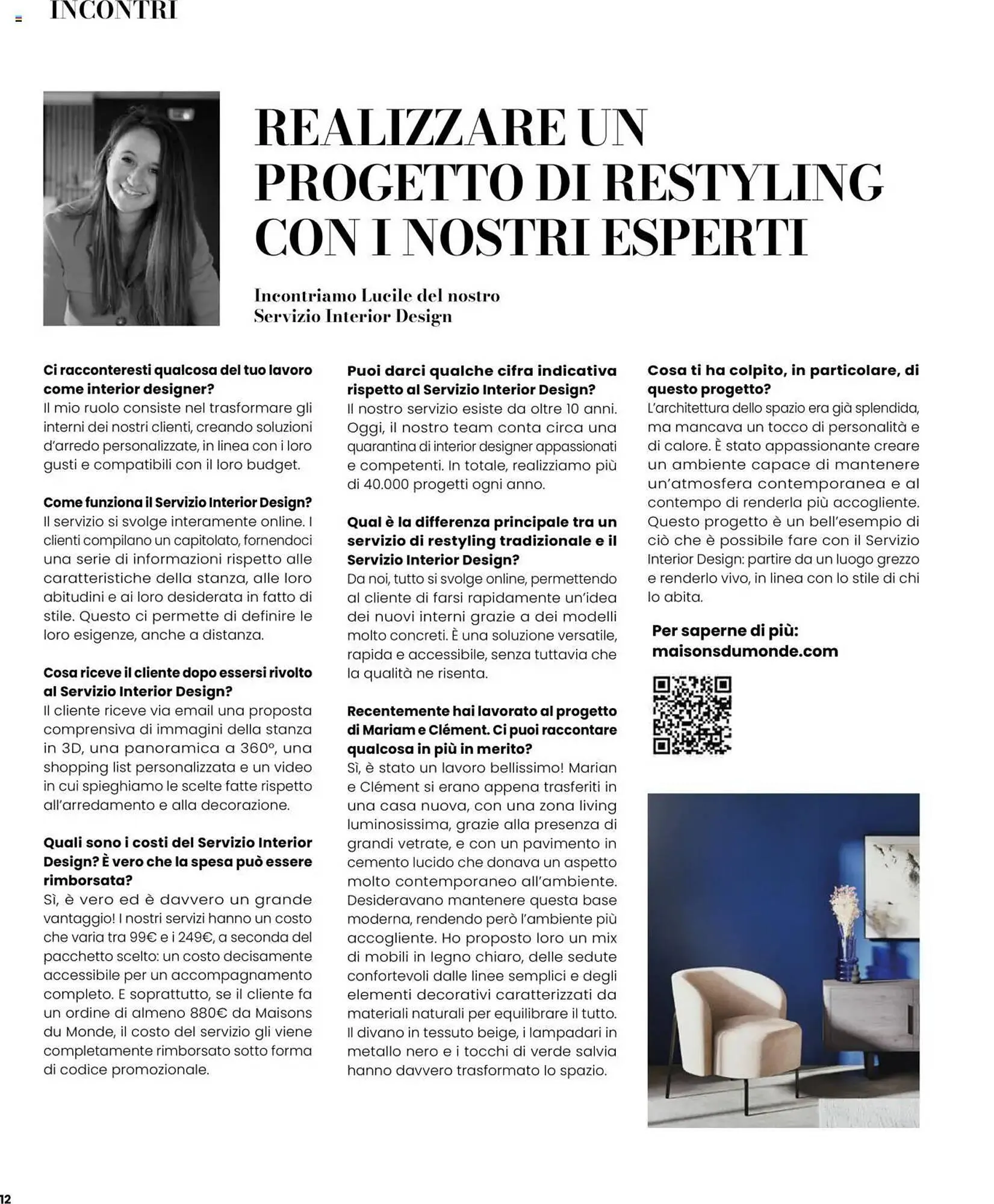 Volantino Maisons du Monde da 27 agosto a 28 febbraio di 2026 - Pagina del volantino 12