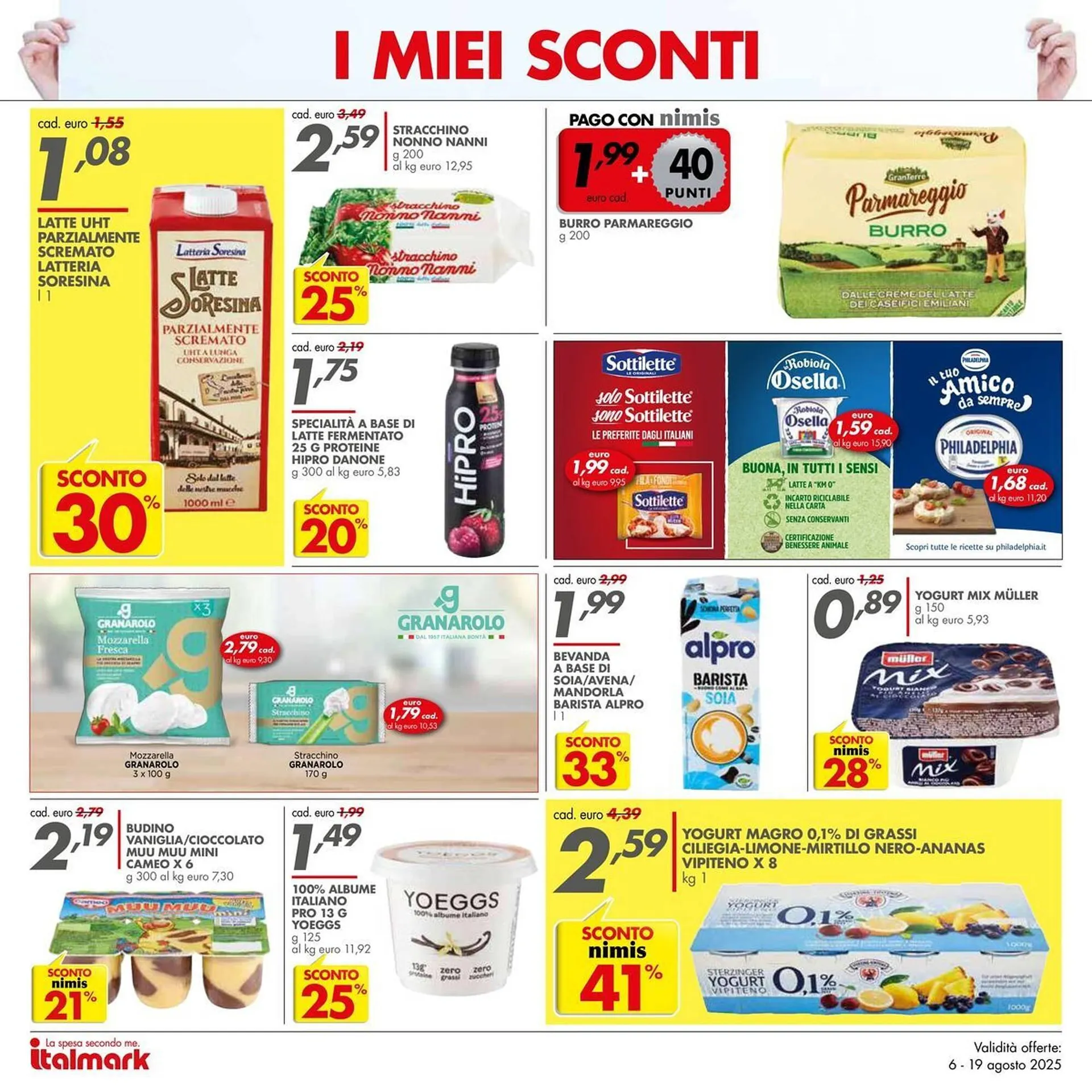 Volantino Italmark da 6 agosto a 19 agosto di 2025 - Pagina del volantino 6