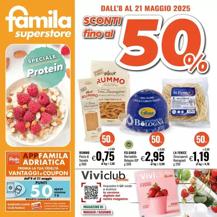 Sconti fino al 50% da 8 maggio a 21 maggio di 2025 - Pagina del volantino 1
