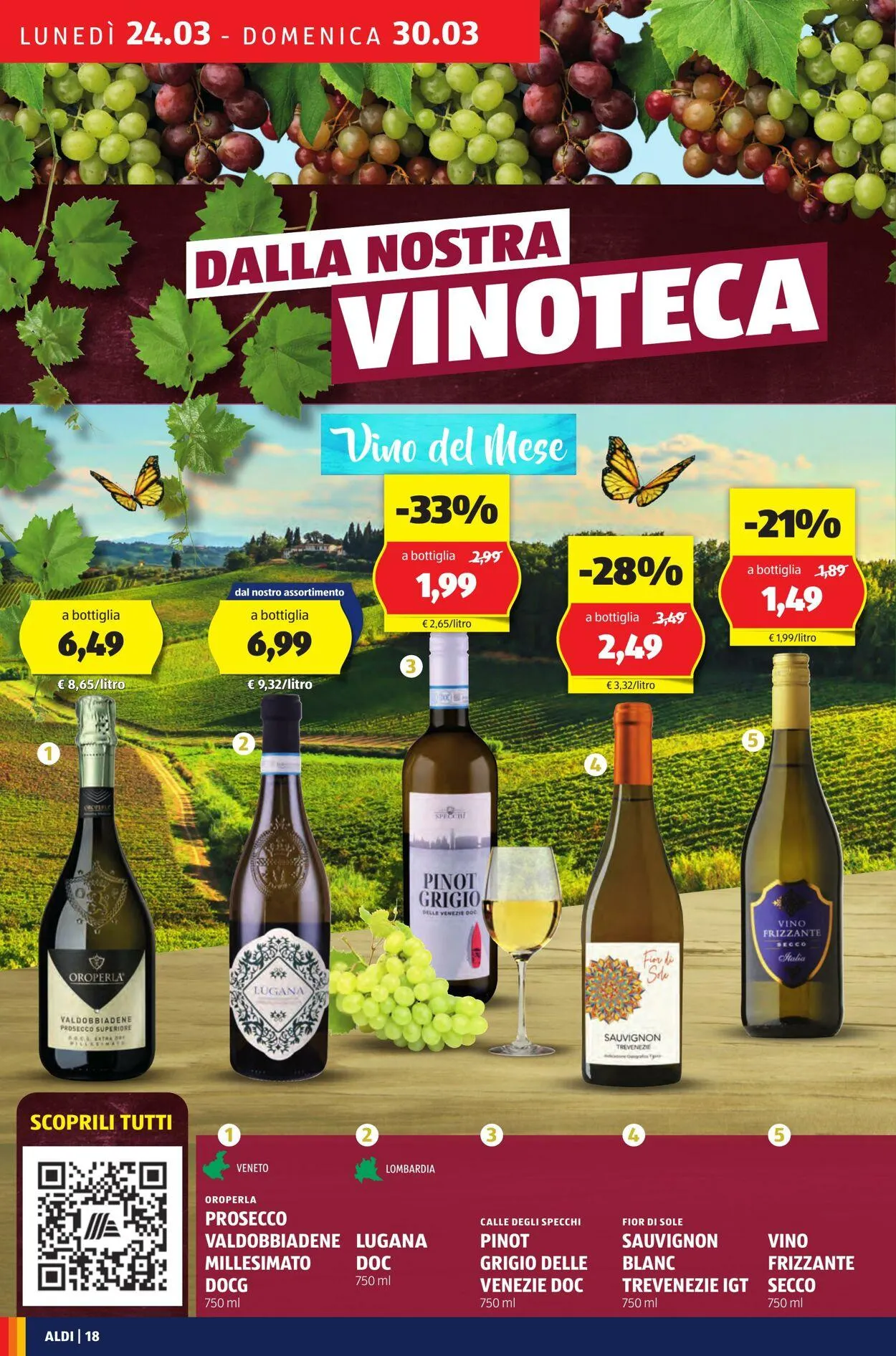 Aldi Volantino attuale da 24 marzo a 30 marzo di 2025 - Pagina del volantino 18