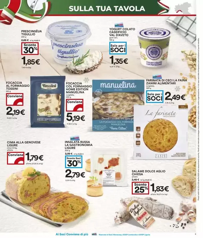 RISPARMIO da 22 aprile a 30 aprile di 2025 - Pagina del volantino 9