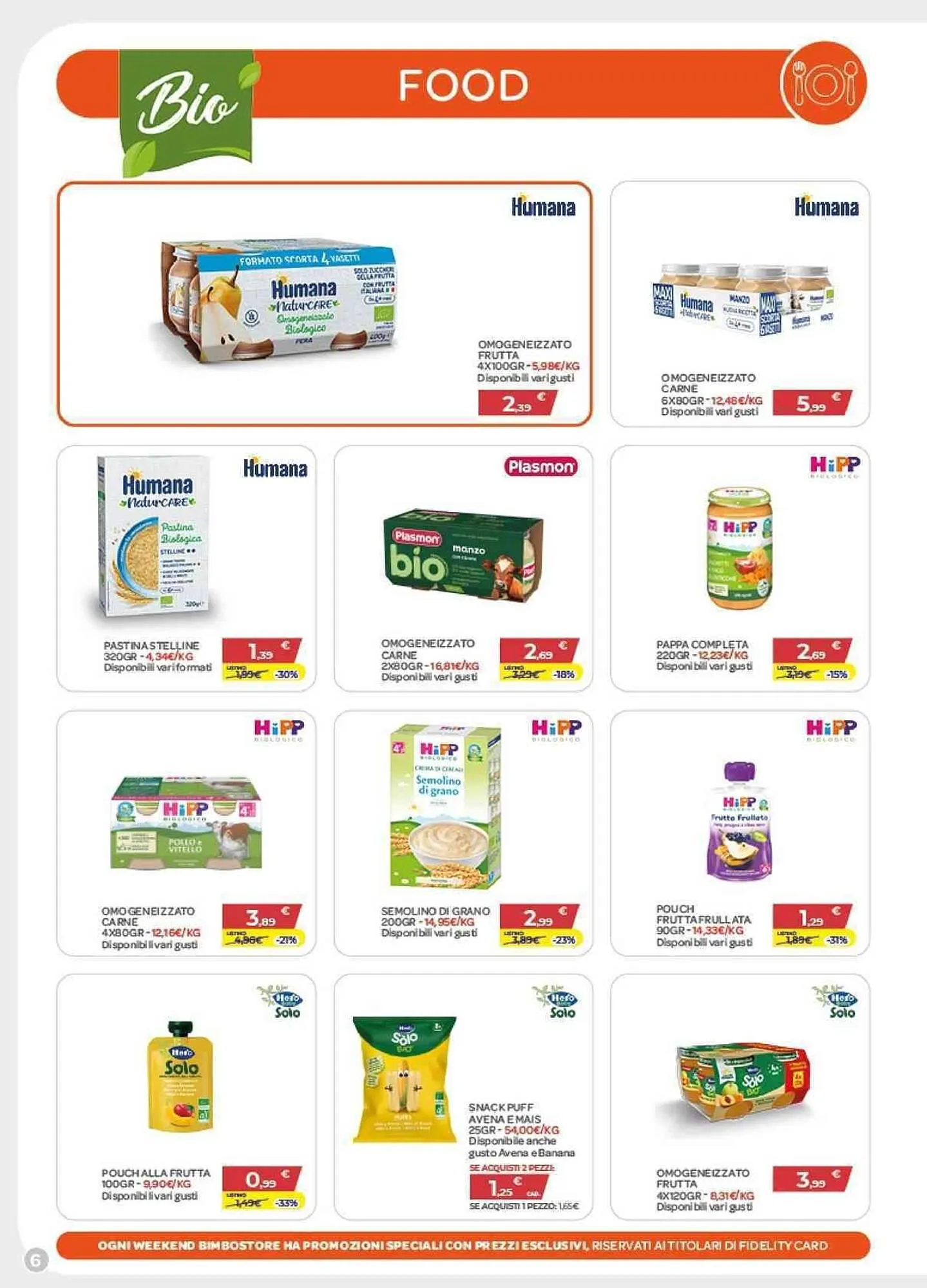 Volantino Bimbo Store da 26 giugno a 23 luglio di 2025 - Pagina del volantino 6