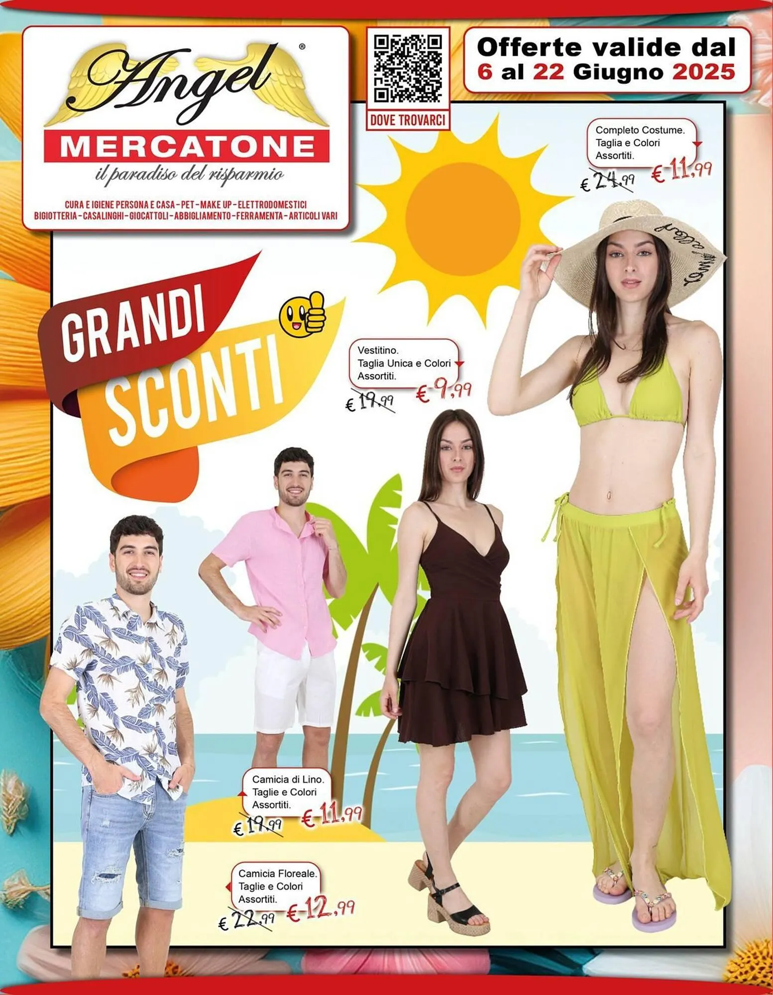 Volantino Angel Mercatone - 1