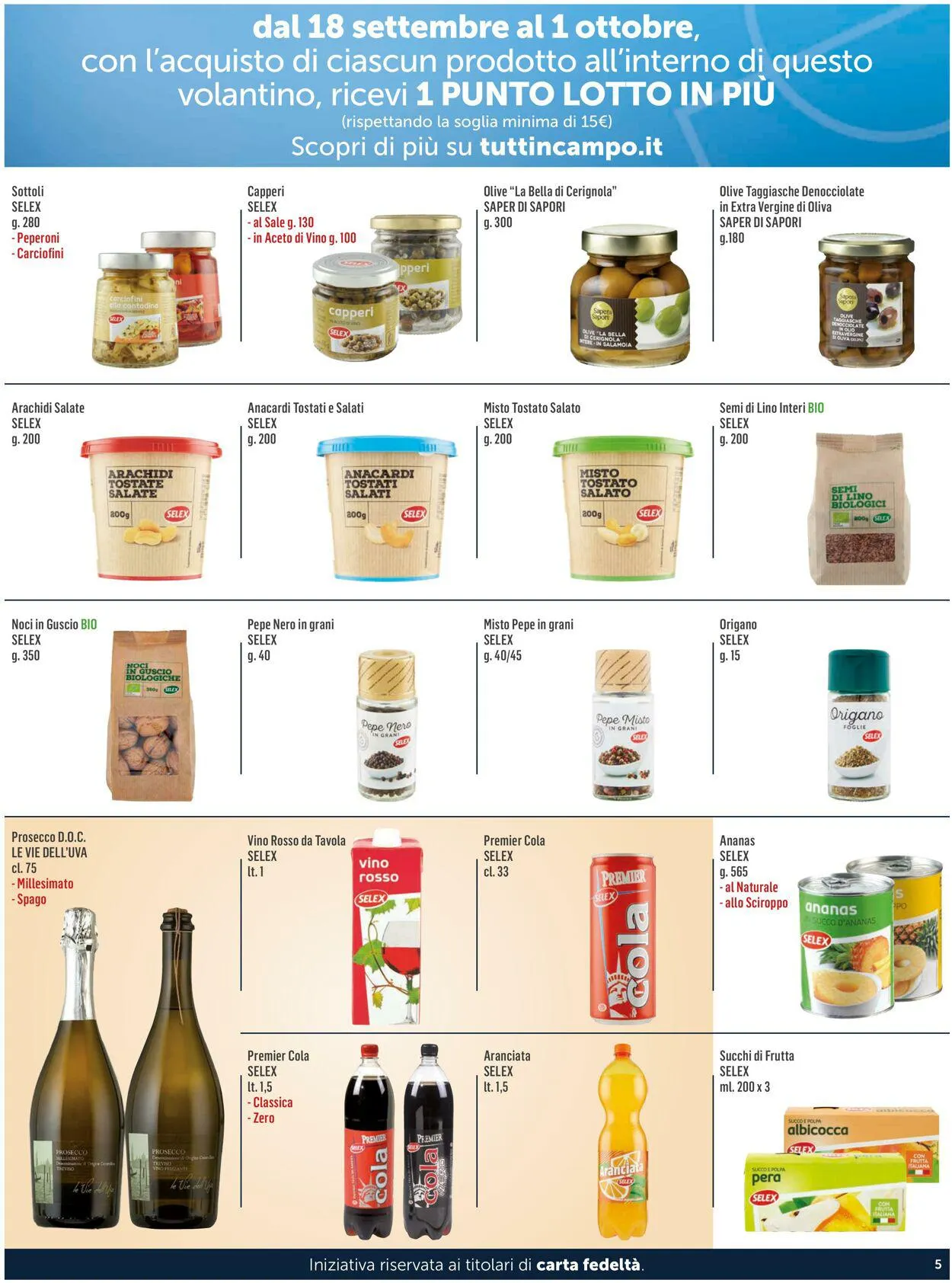 Famila Volantino attuale da 18 settembre a 1 ottobre di 2023 - Pagina del volantino 5