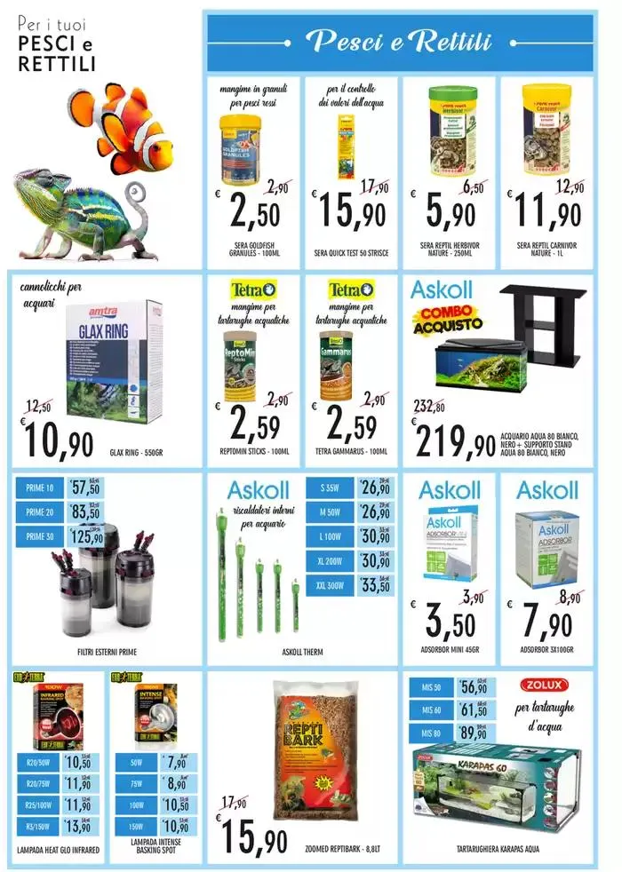 Acquari animali da 19 marzo a 14 aprile di 2025 - Pagina del volantino 10