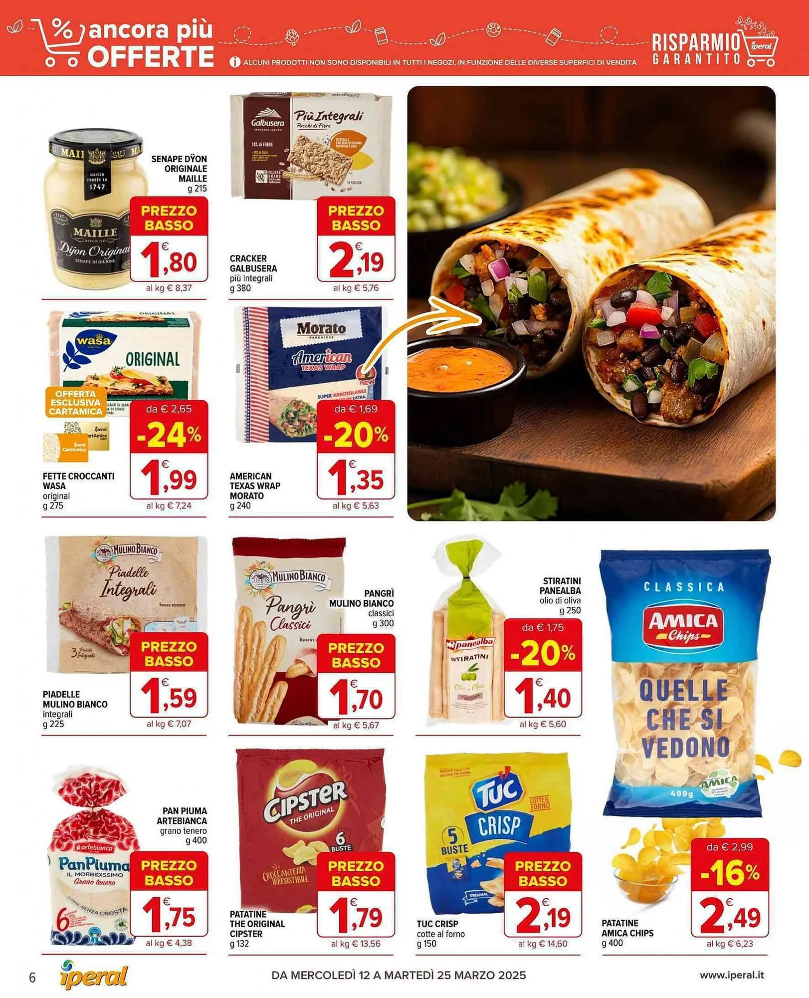 Volantino Iperal da 12 marzo a 25 marzo di 2025 - Pagina del volantino 6