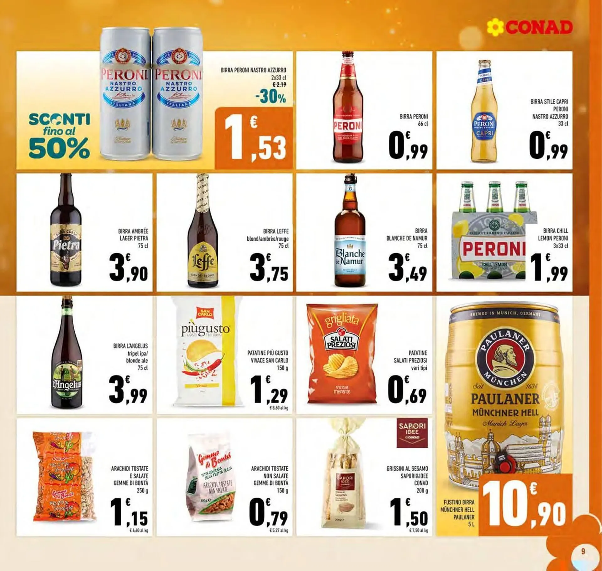 Volantino Conad da 21 maggio a 1 giugno di 2025 - Pagina del volantino 9