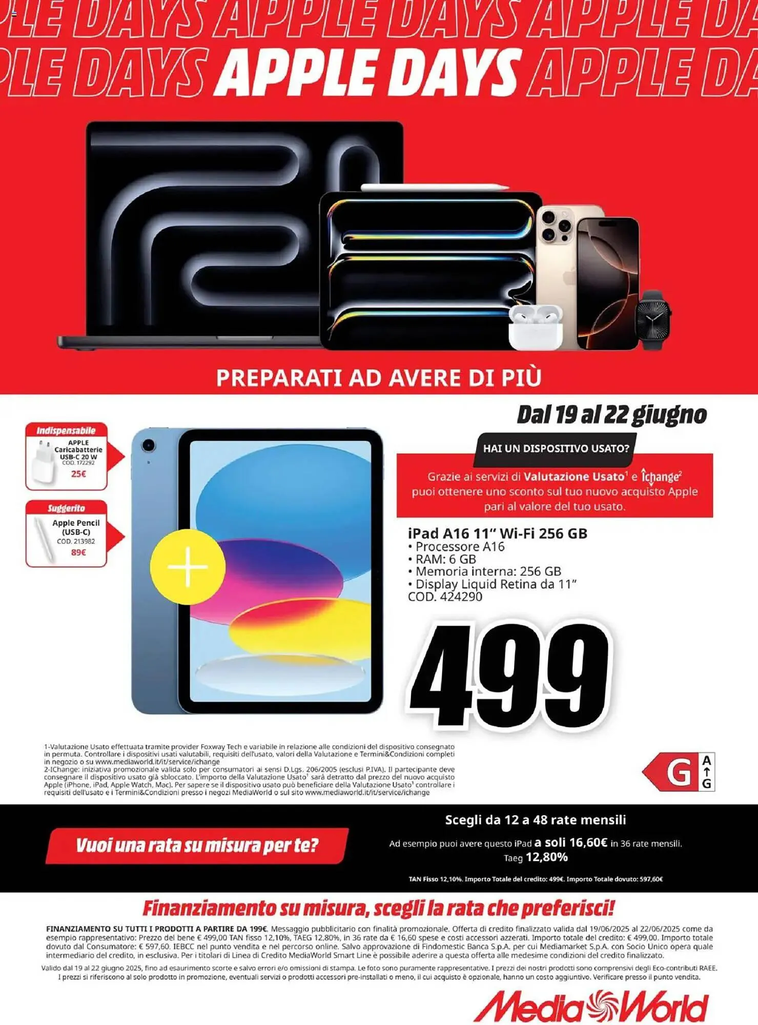Volantino MediaWorld da 19 giugno a 22 giugno di 2025 - Pagina del volantino 10