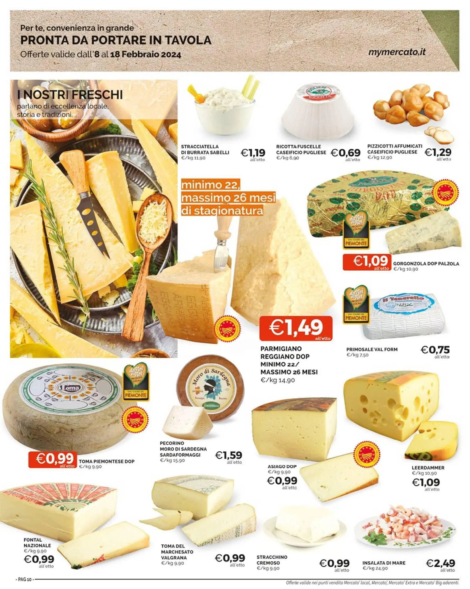 Volantino Mercatò Extra da 8 febbraio a 18 febbraio di 2024 - Pagina del volantino 10