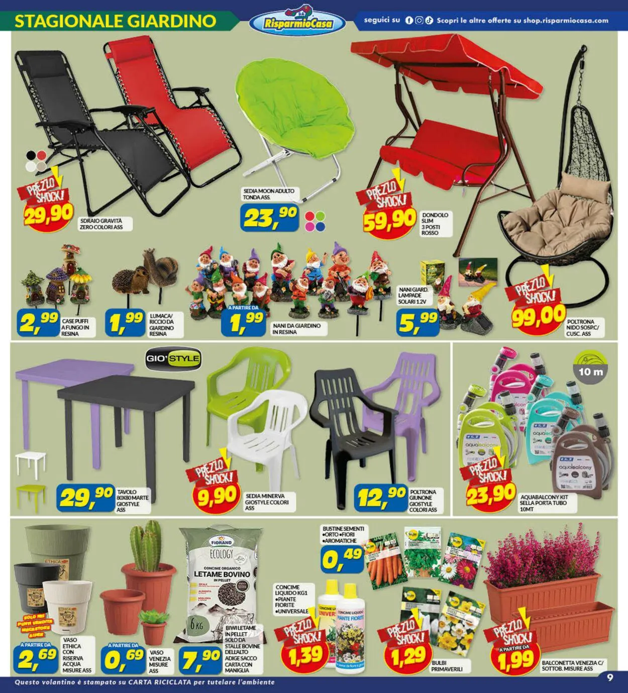 Risparmio Casa Volantino attuale da 8 aprile a 14 aprile di 2024 - Pagina del volantino 9