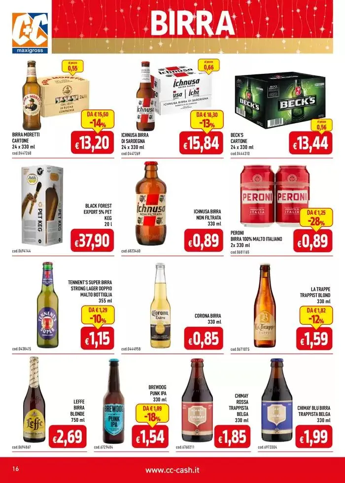 Catalogo C+C da 2 dicembre a 31 dicembre di 2024 - Pagina del volantino 16