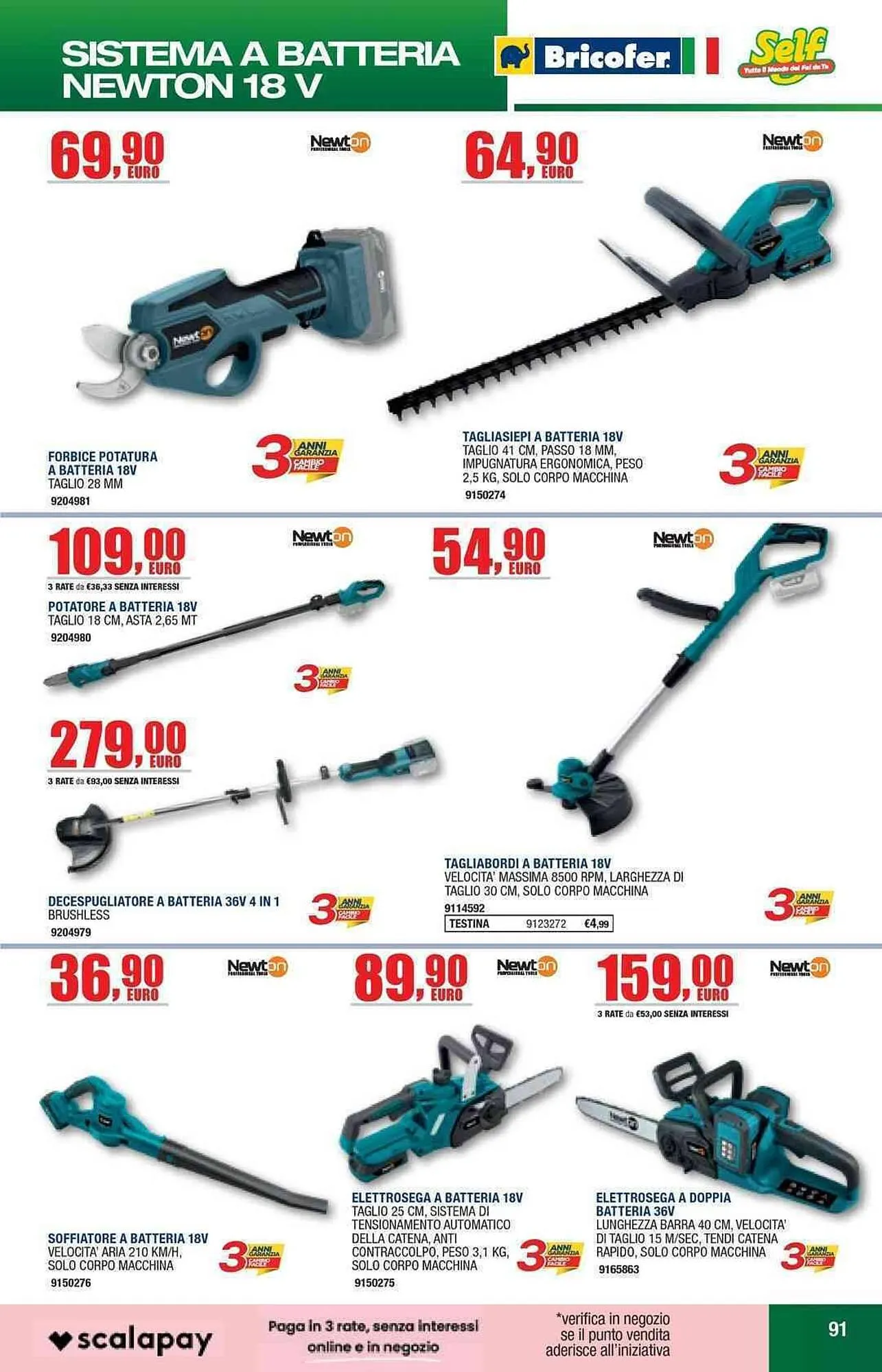 Volantino Self da 9 giugno a 31 agosto di 2025 - Pagina del volantino 91