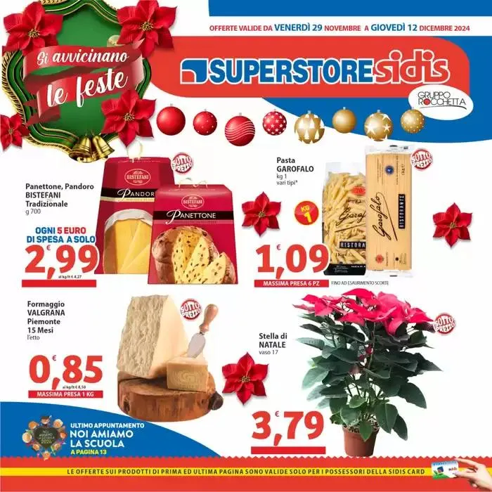 Si avvicinano le feste da 29 novembre a 12 dicembre di 2024 - Pagina del volantino 1