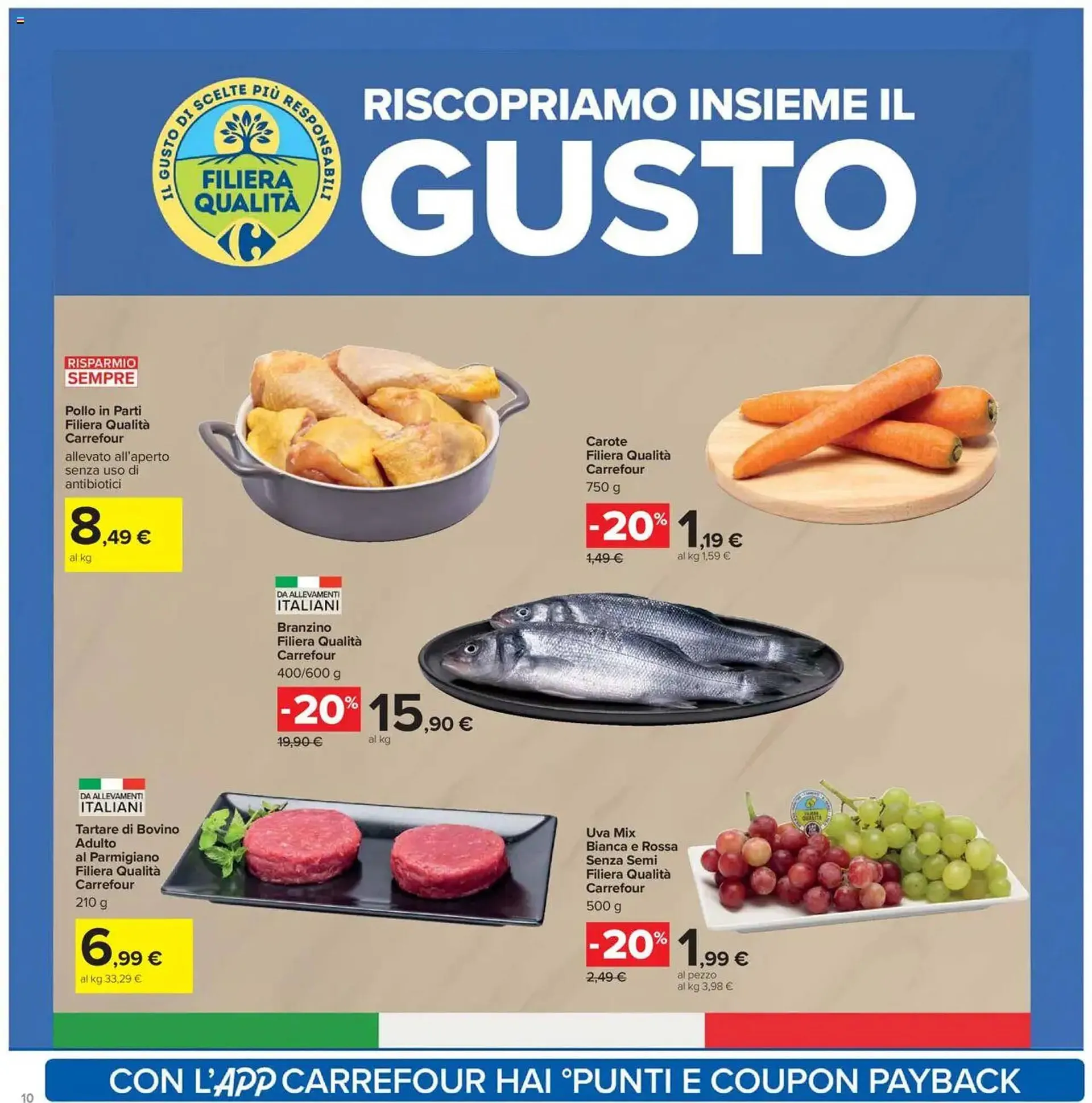 Volantino Carrefour Iper da 26 settembre a 9 ottobre di 2025 - Pagina del volantino 10