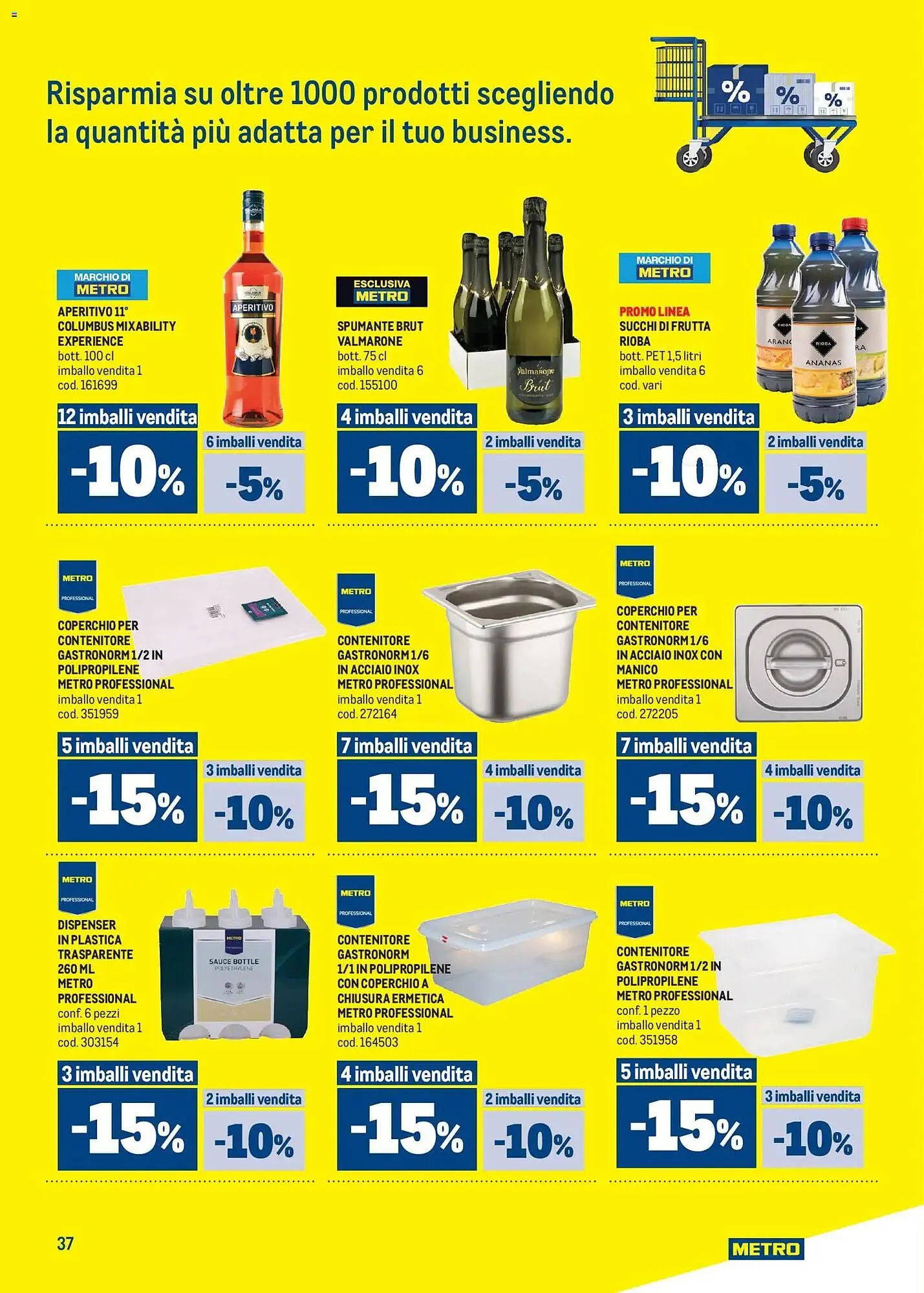 Volantino Metro da 19 marzo a 1 aprile di 2026 - Pagina del volantino 37