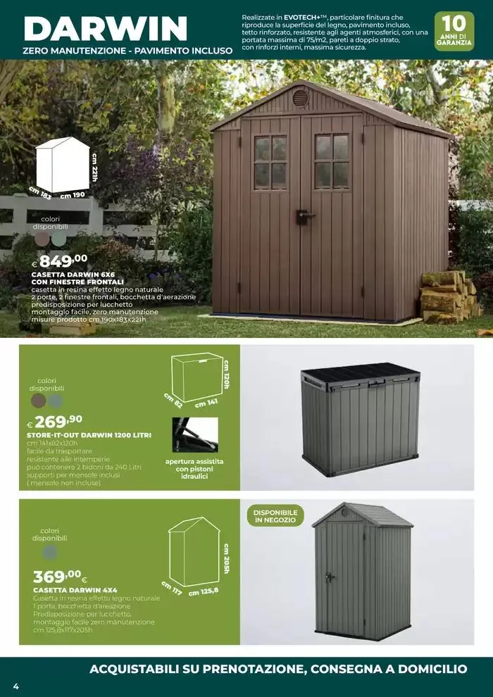 Casette da giardino da 13 marzo a 7 maggio di 2025 - Pagina del volantino 4