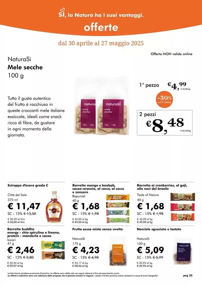 Una dispensa essenziale per l'arrivo dell'estate da 1 maggio a 31 maggio di 2025 - Pagina del volantino 20