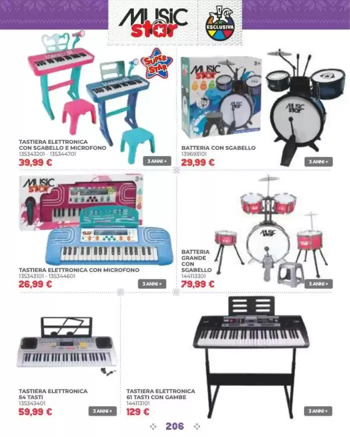 Catalogo di natale 2024! da 19 novembre a 24 dicembre di 2024 - Pagina del volantino 208