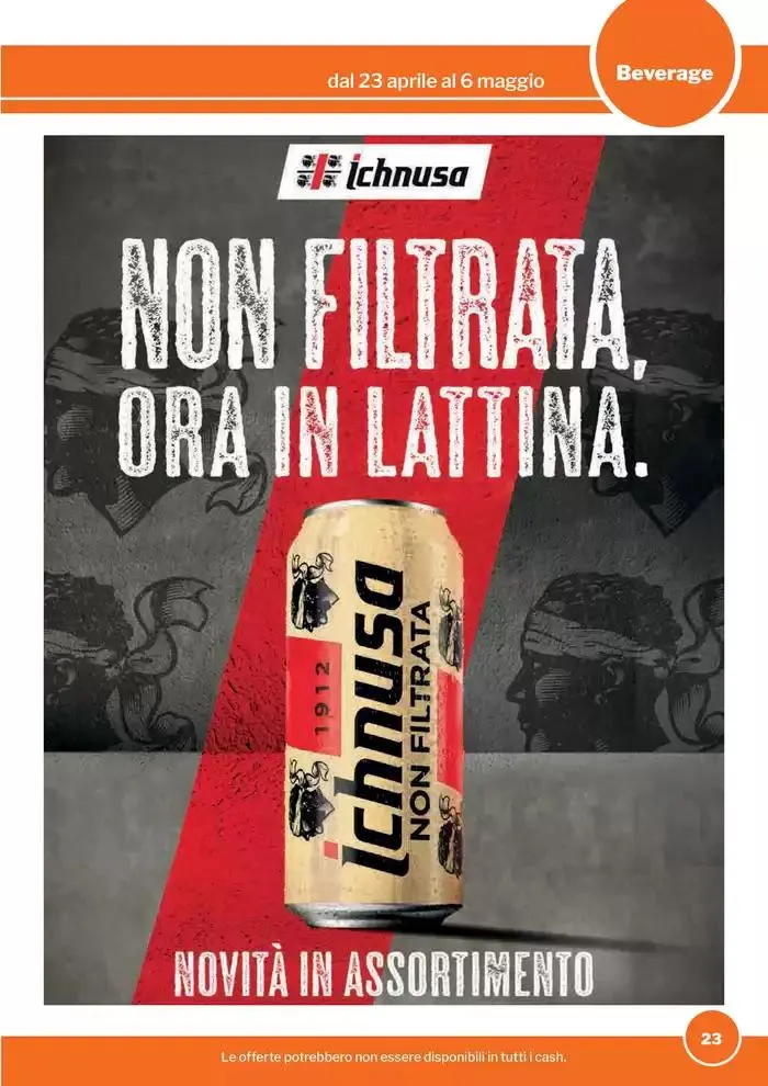 Volantino Food&Beverage da 23 aprile a 6 maggio di 2025 - Pagina del volantino 23