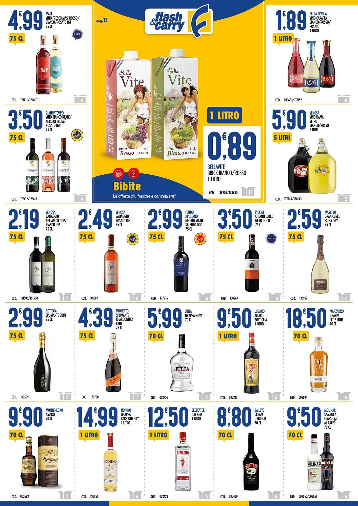 Volantino Flash & Carry da 30 gennaio a 16 febbraio di 2025 - Pagina del volantino 13