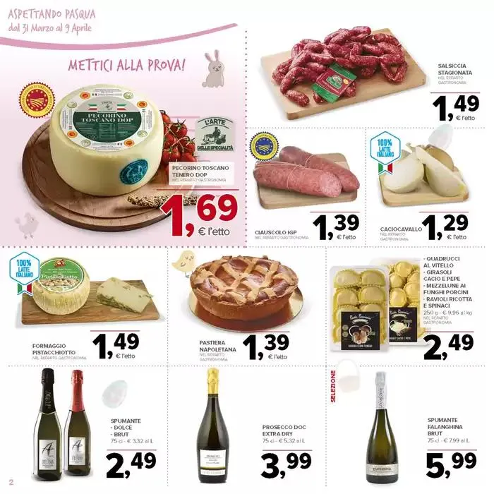 Aspettando pasqua da 31 marzo a 9 aprile di 2025 - Pagina del volantino 2