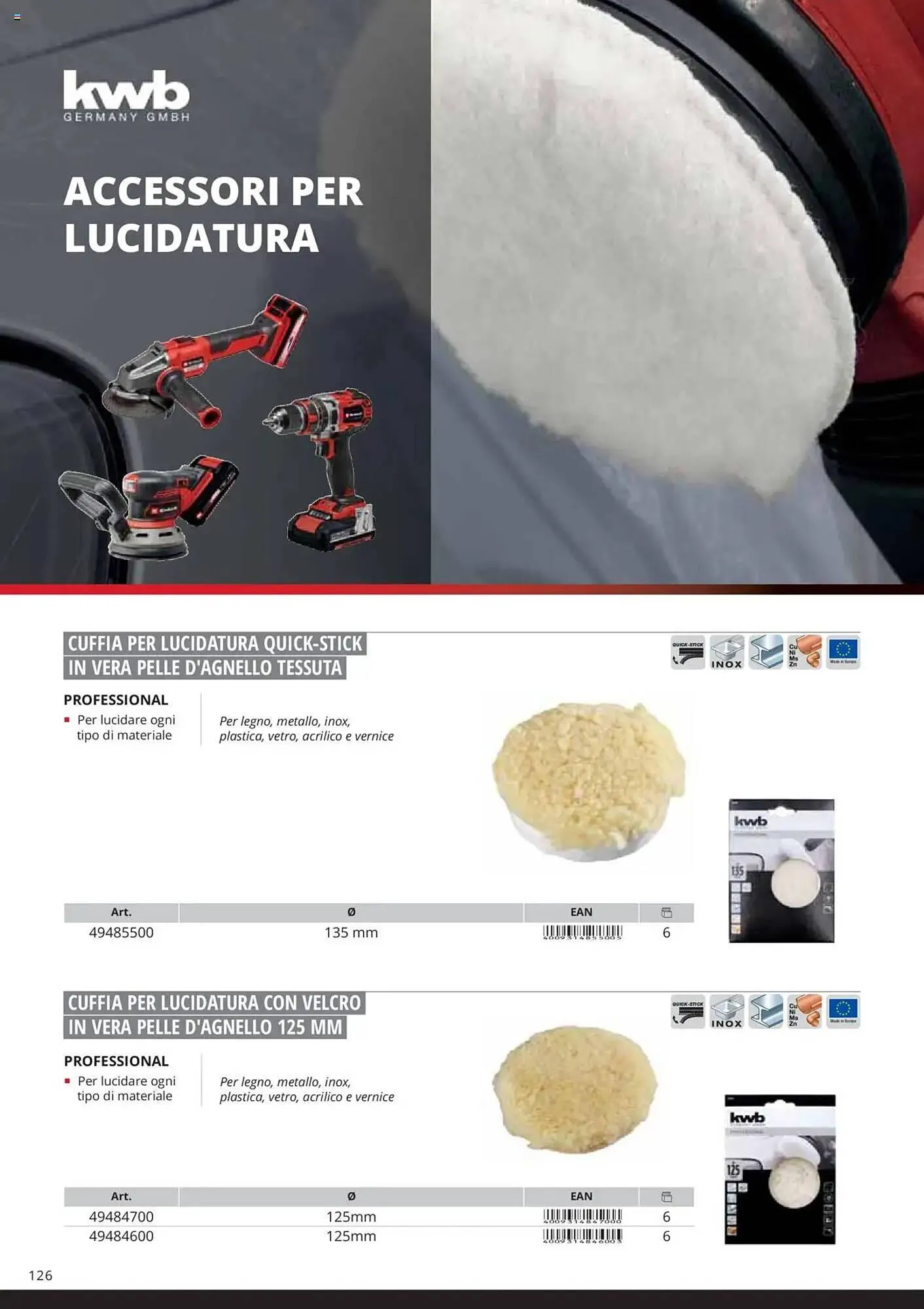 Volantino Einhell da 6 febbraio a 6 febbraio di 2026 - Pagina del volantino 128