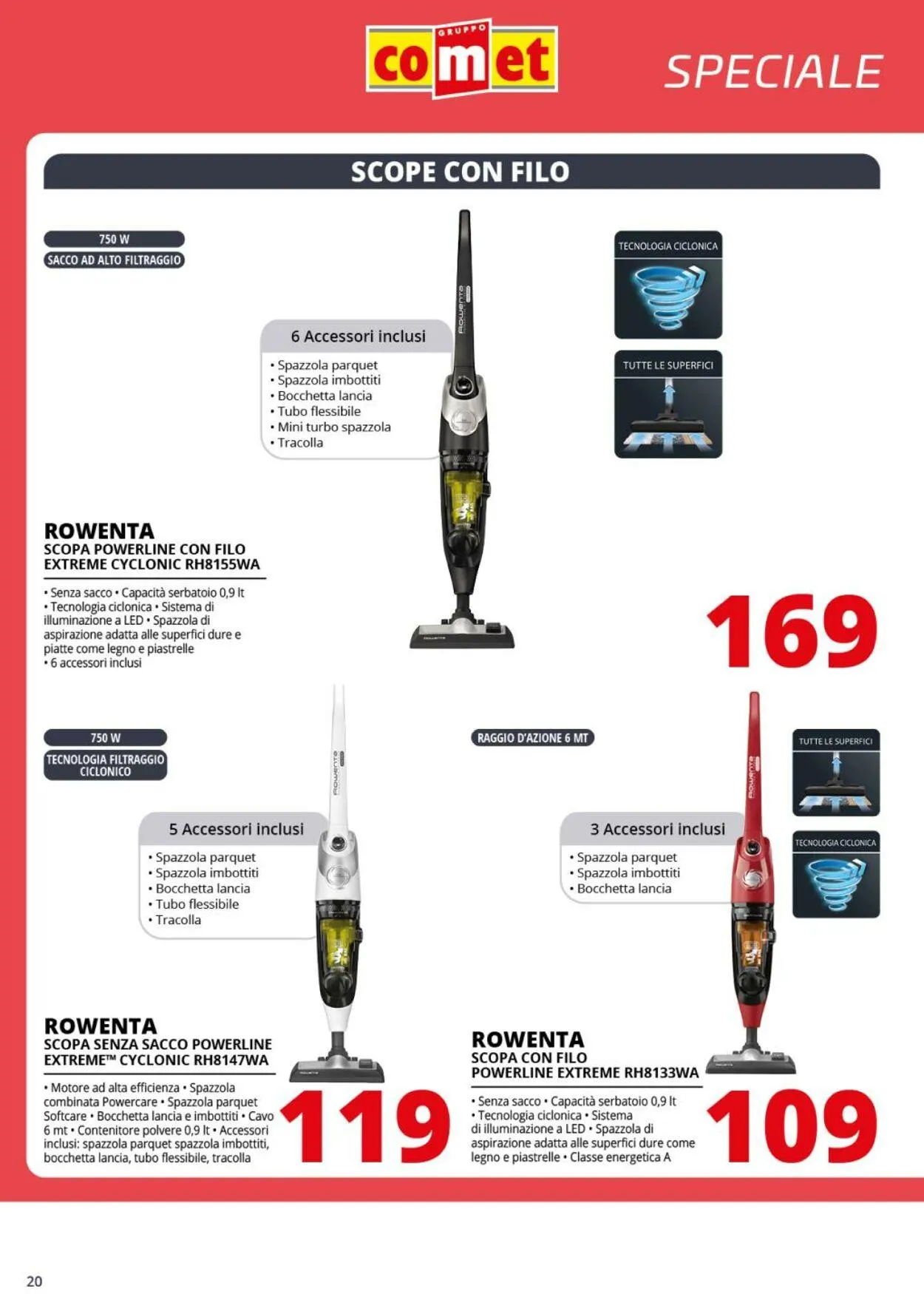 Comet Volantino attuale da 22 agosto a 11 settembre di 2025 - Pagina del volantino 20