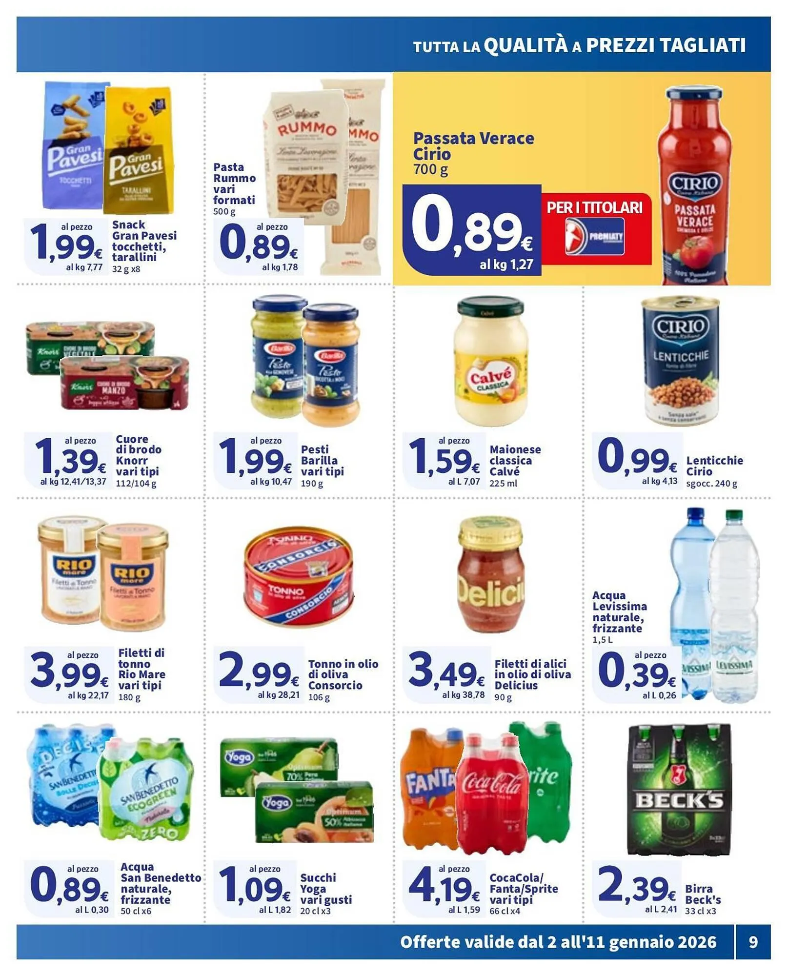 Volantino Ok Sigma da 2 gennaio a 21 gennaio di 2026 - Pagina del volantino 9