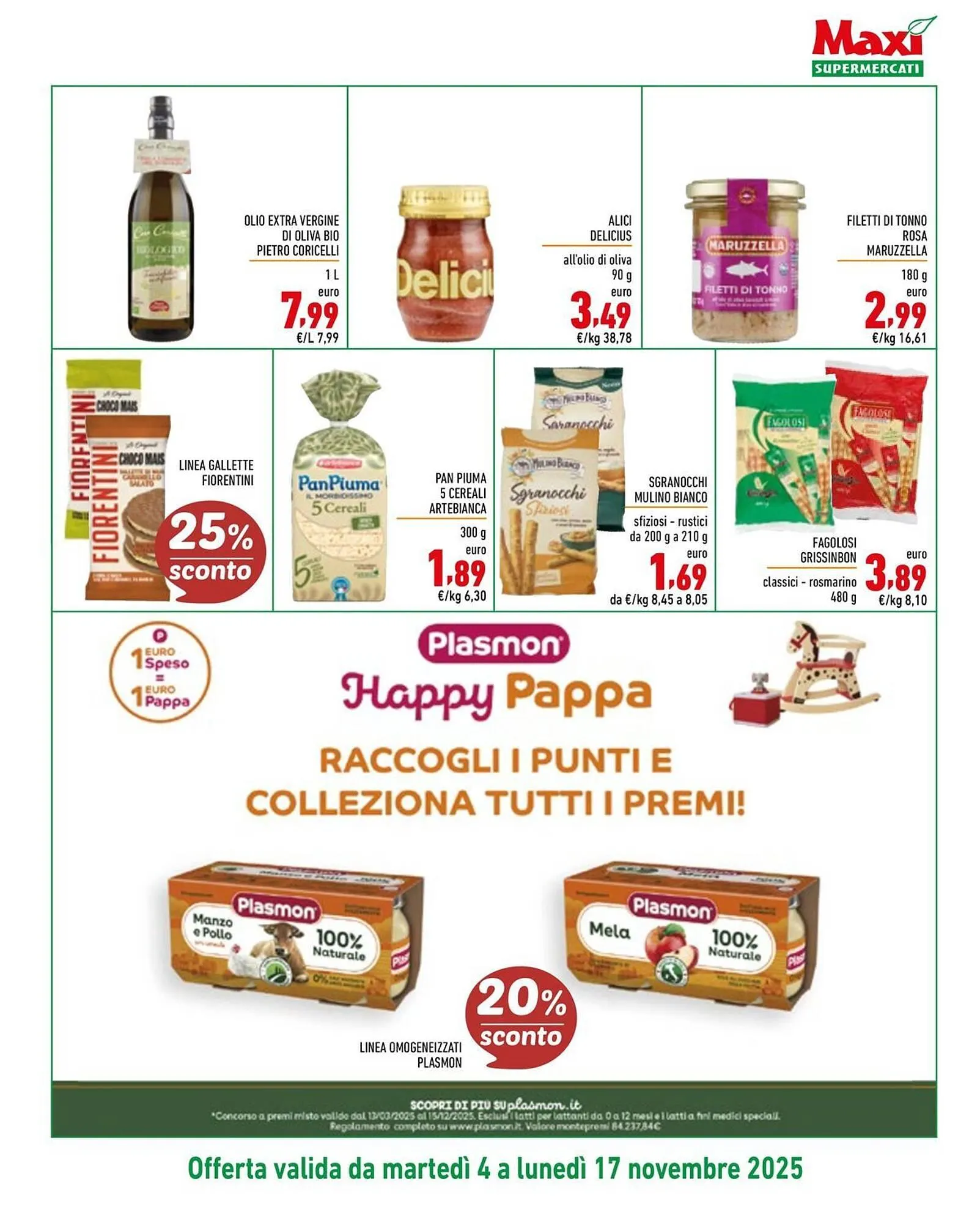 Volantino Maxi Supermercati da 4 novembre a 17 novembre di 2025 - Pagina del volantino 9