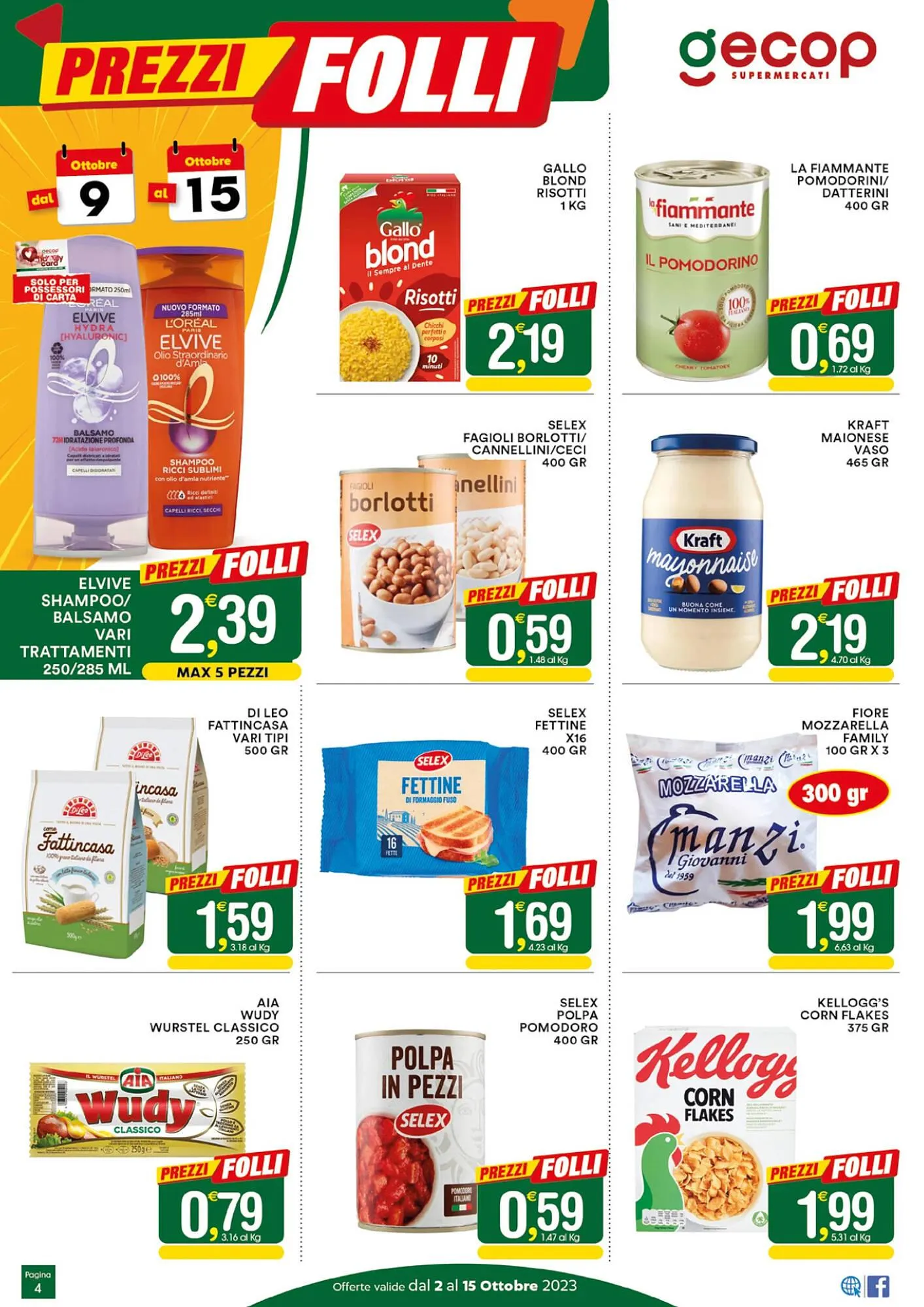 Volantino Gecop da 2 ottobre a 15 ottobre di 2023 - Pagina del volantino 4