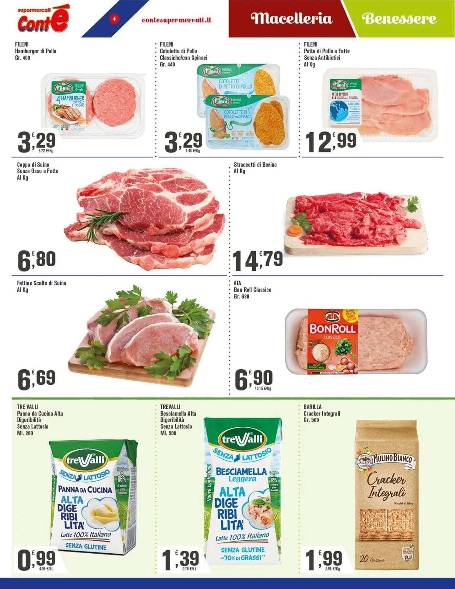 Volantino Conté Supermercati da 19 giugno a 29 giugno di 2025 - Pagina del volantino 4