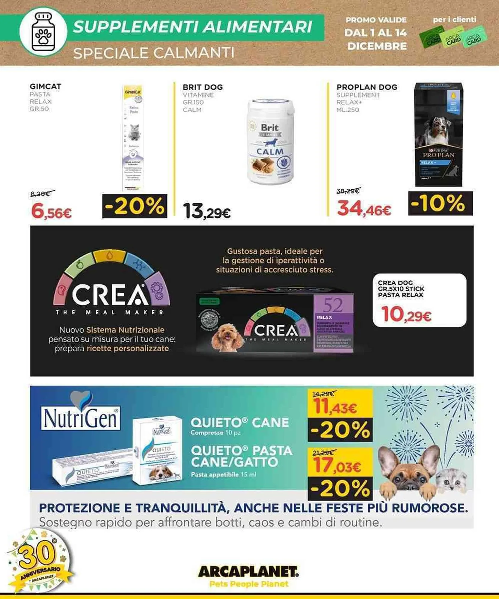 Volantino Arcaplanet da 8 dicembre a 14 dicembre di 2025 - Pagina del volantino 34