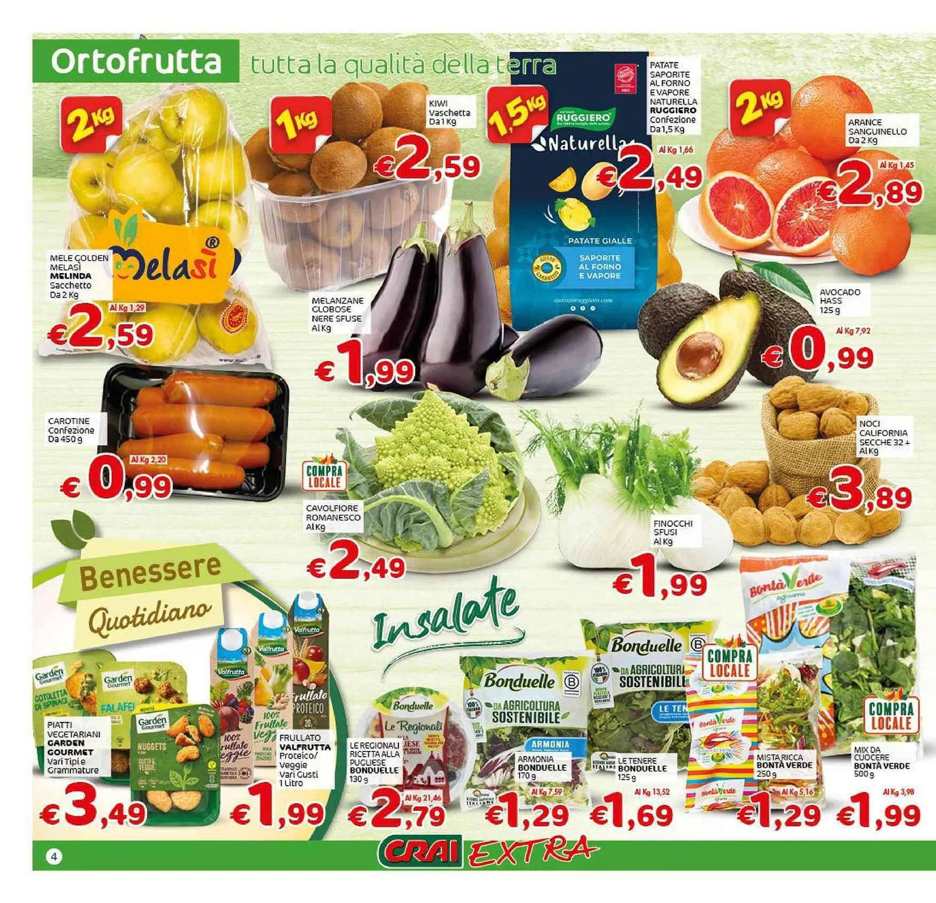 Volantino Crai extra da 25 gennaio a 7 febbraio di 2024 - Pagina del volantino 4