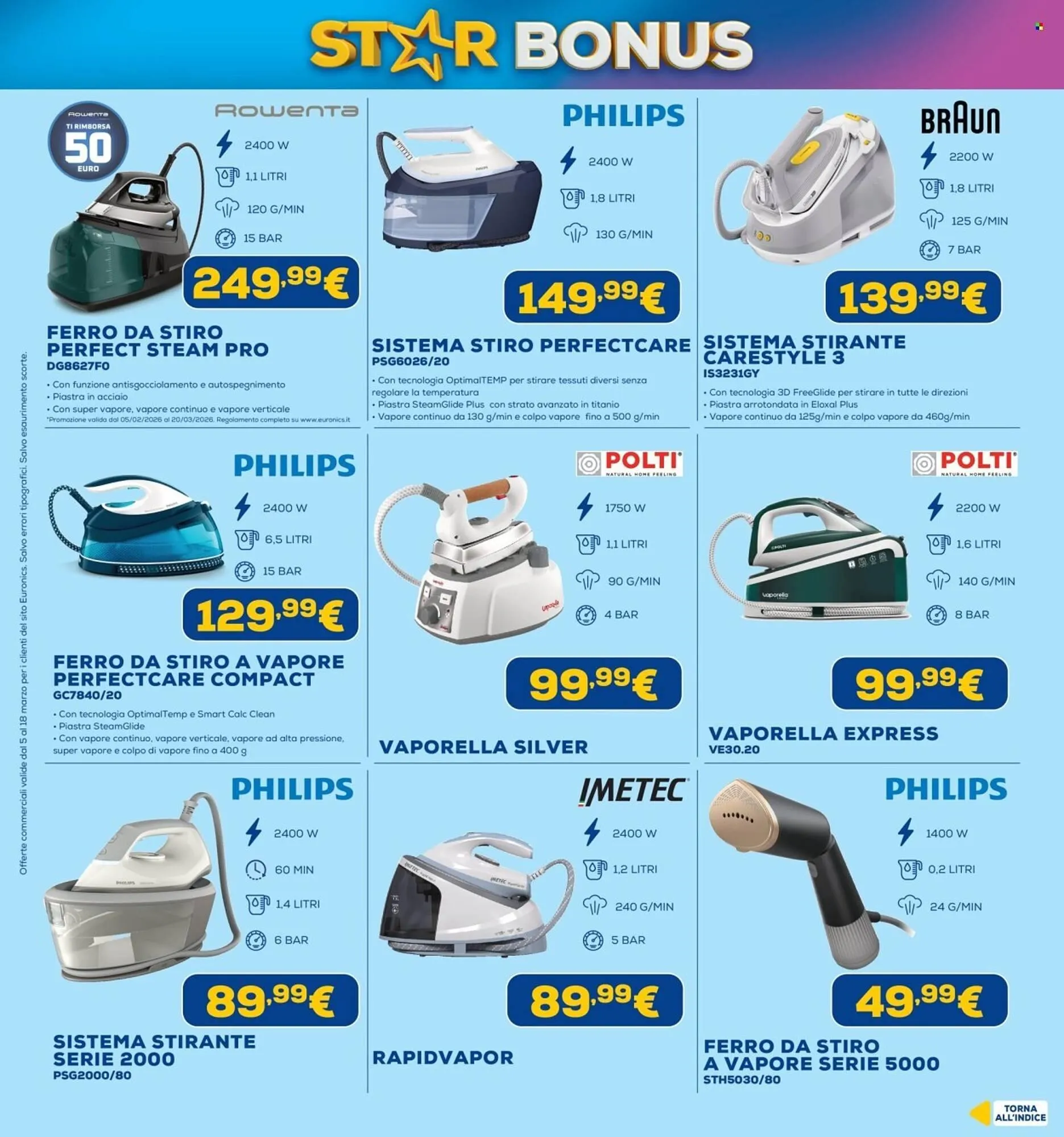 Volantino Euronics da 5 marzo a 18 marzo di 2026 - Pagina del volantino 39