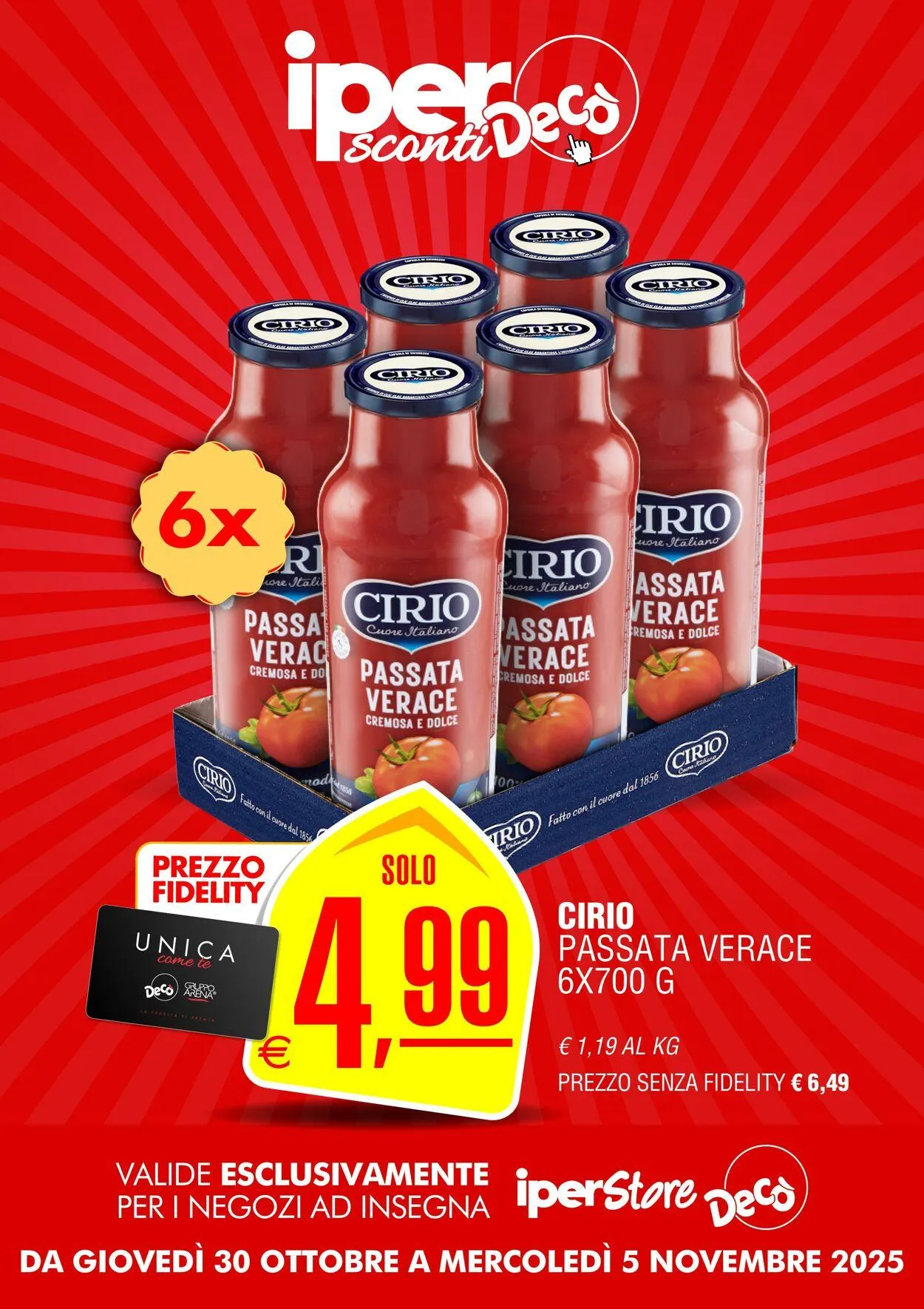Deco Volantino attuale da 30 ottobre a 6 novembre di 2025 - Pagina del volantino 6