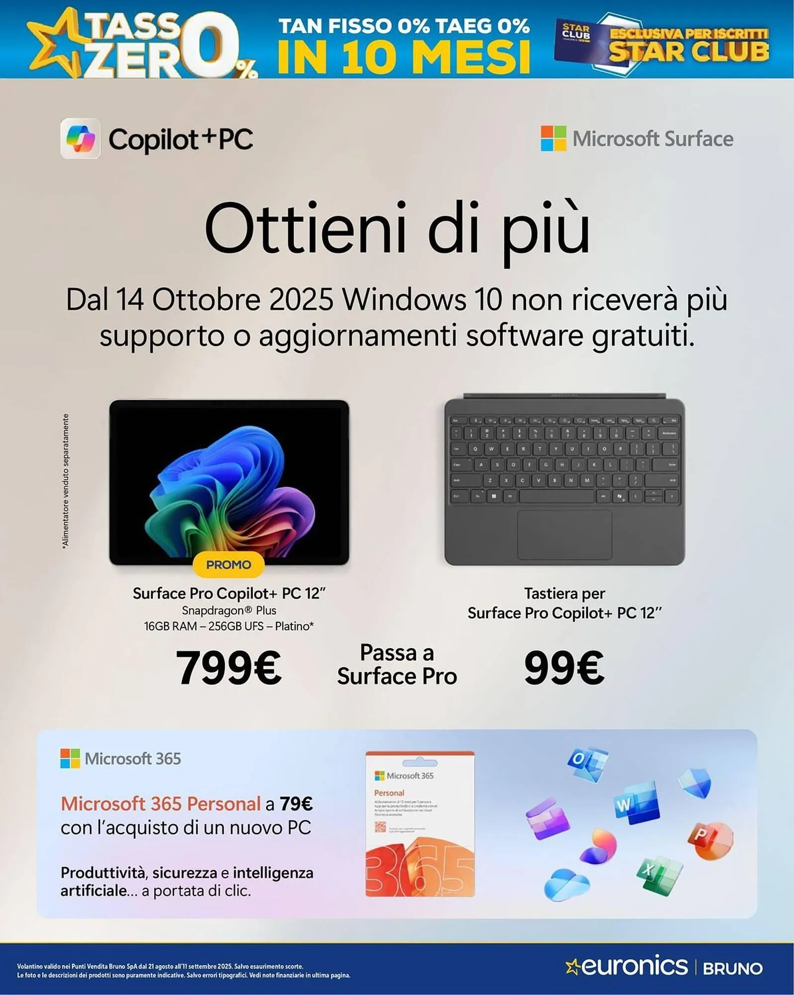Volantino Euronics da 21 agosto a 11 settembre di 2025 - Pagina del volantino 40