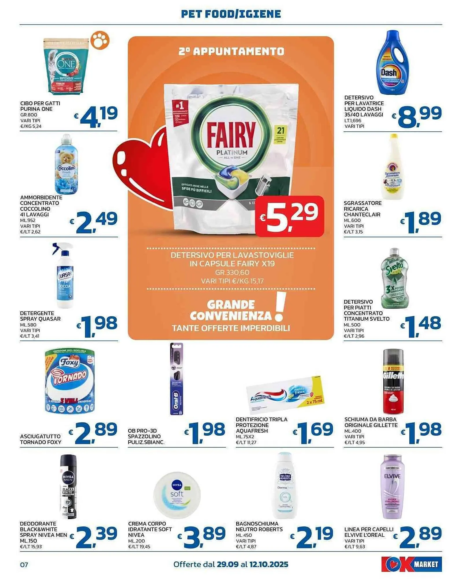 Volantino Ok Market da 29 settembre a 12 ottobre di 2025 - Pagina del volantino 7